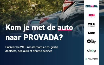 Provada parking in WFC Amsterdam: Smart mobility requires collaboration