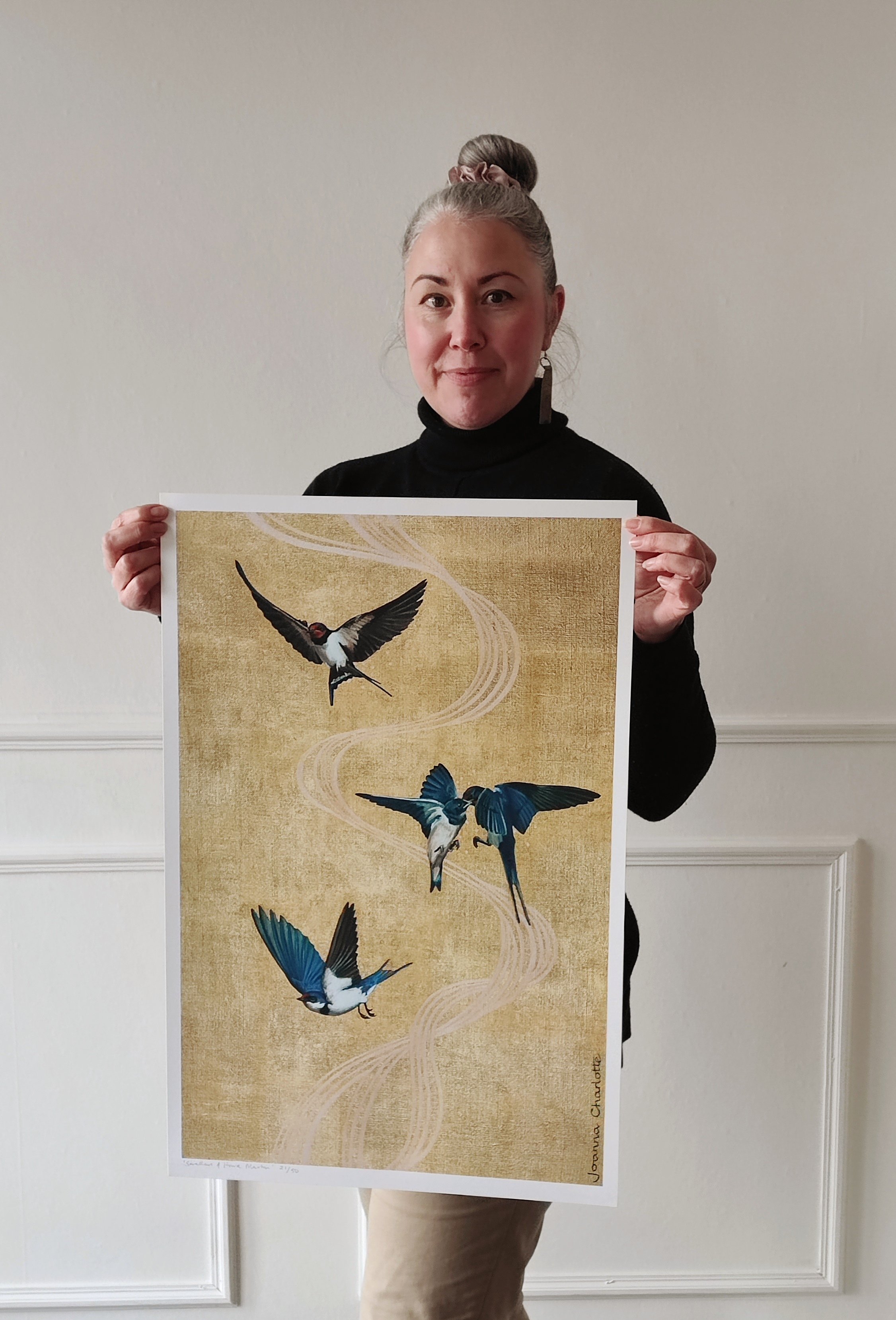 Swallows and House Martin Limited Edition giclee print