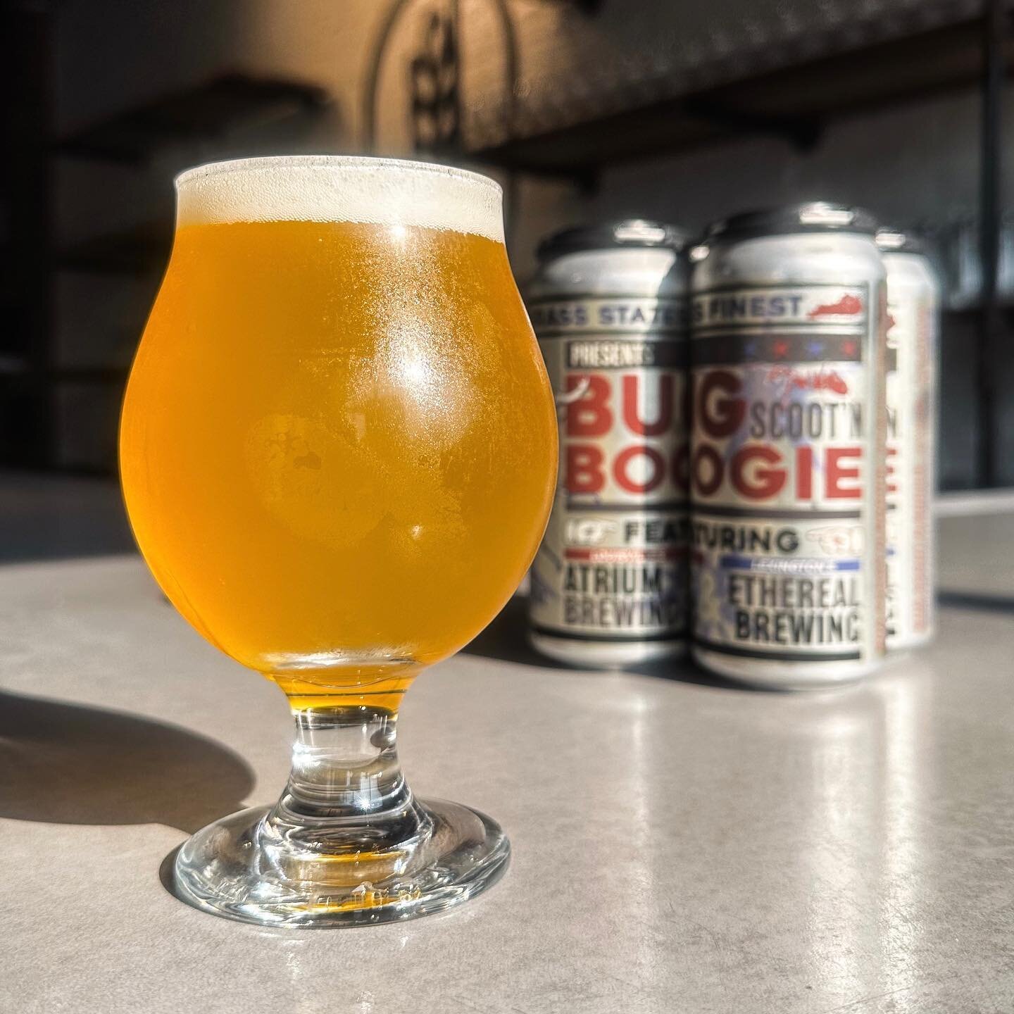 🎉NEW BEER / CAN RELEASE🎉
Today(5/17)

🐞Bug Scootin Boogie 🎸 

6.5% Sour IPA brewed with pineapple, tangerine, marshmallow and lactose. Delicately dry hopped with Citra and Sultana. Collaboration with our pals at @ethereal_brewing . 

Bright &amp;