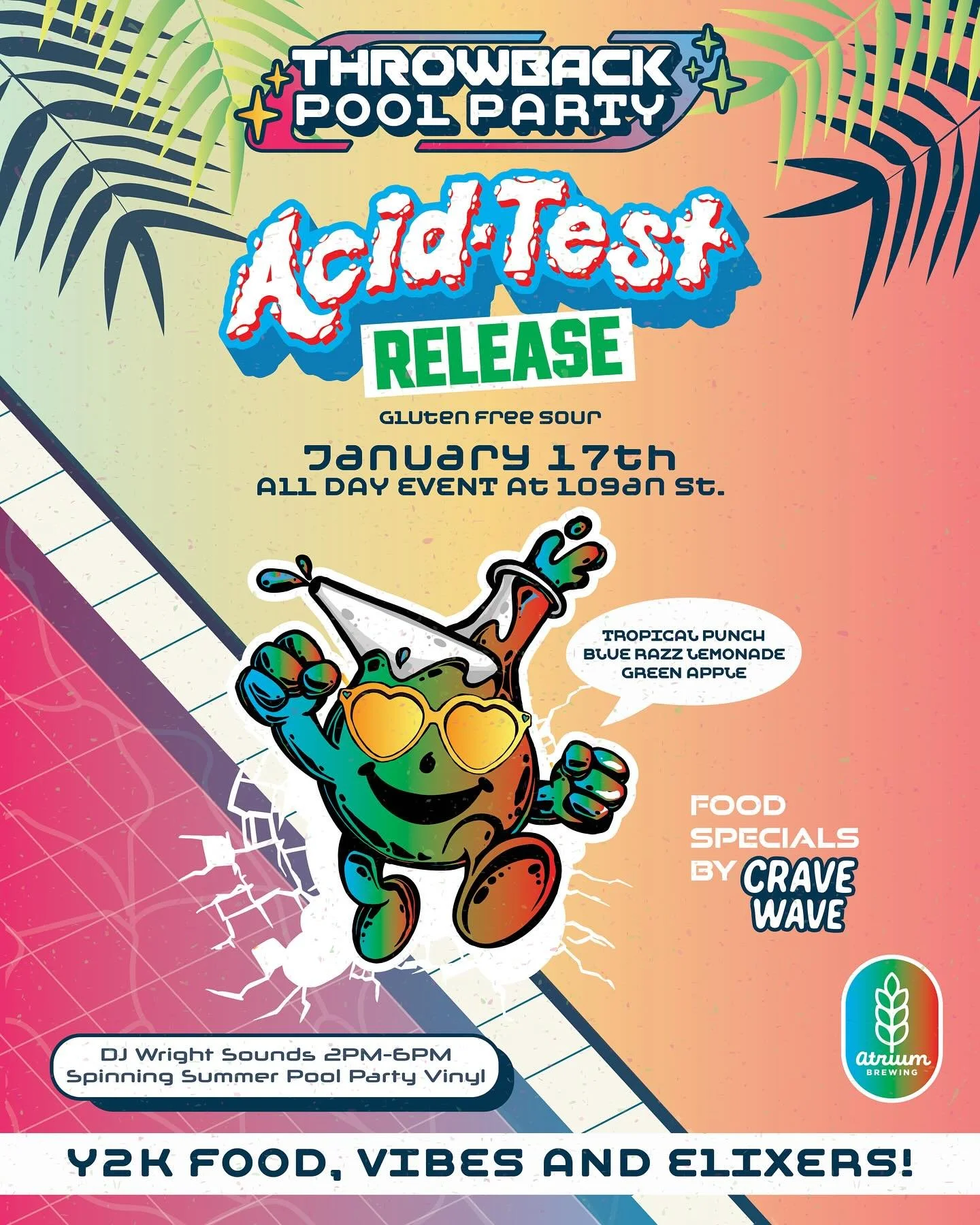 💿🌴 It&rsquo;s a Y2K Pool Party, Y&rsquo;all! 🌴💿
(We&rsquo;re just missing the pool) 

A nostalgic celebration for the release of Acid Test, our new series of gluten-free sours made with your favorite childhood drink mix🤫

Winter is a mindset.

A