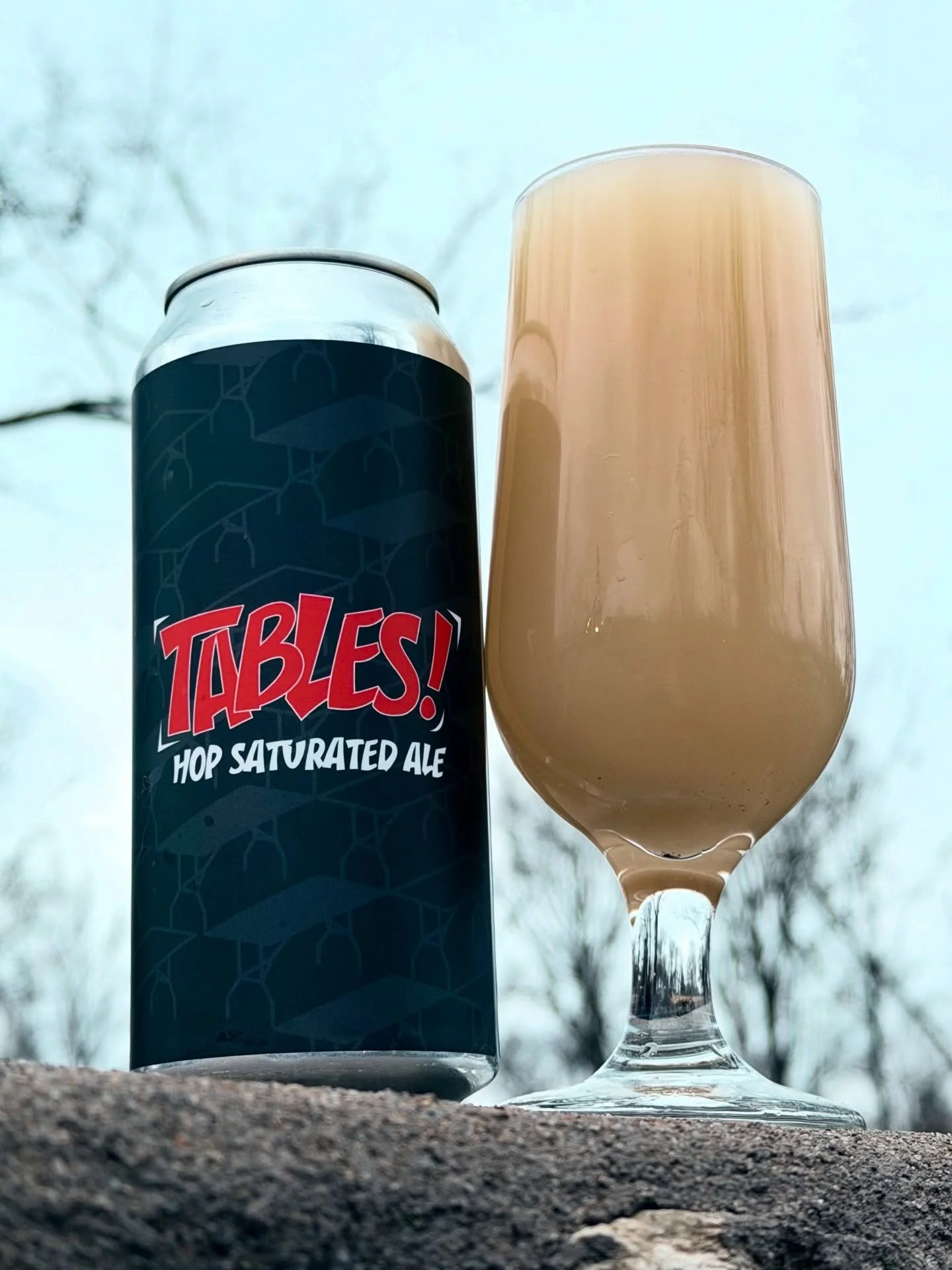 🙏PREPARE YOURSELVES🙏
Saturday(2/21)

🤝TABLES!🤝
Hop Saturated Ale &ndash; 9% 

This one is a DOOZY. A couple months back, KY&rsquo;s biggest hop head - Scott from the blessed brothers @milewidebeer, approached us with the idea to create Kentucky&r