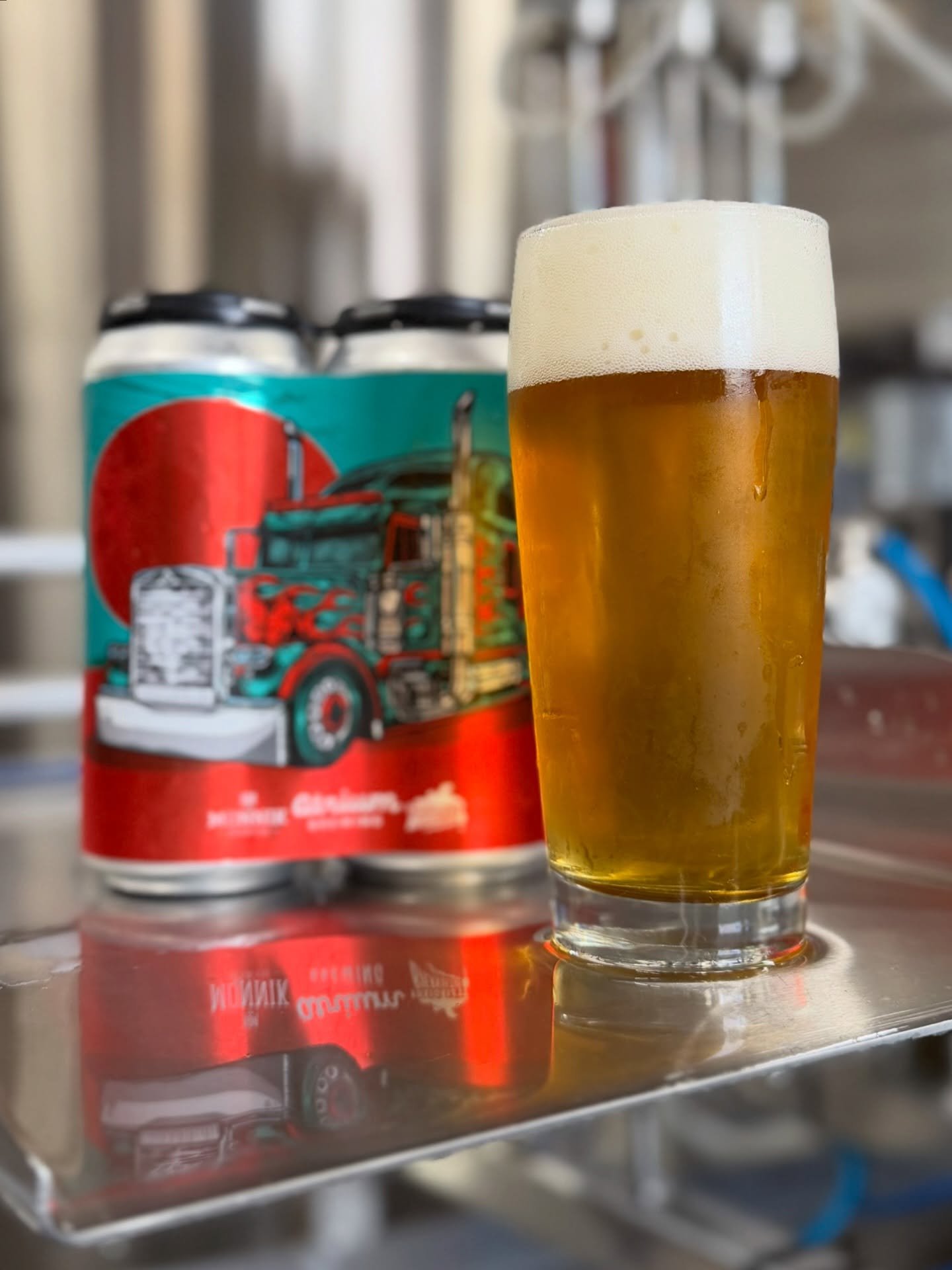 🚛BREAKER BREAKER 1-9🚛
Friday(3/6)

🚛Gear Down🚛
Dortmunder Export Lager &ndash; 5.8%

We&rsquo;re kicking off our inaugural Lager Month with an absolute banger of a collaboration. We teamed up with @fregeist_sebastion in Germany and local legends 