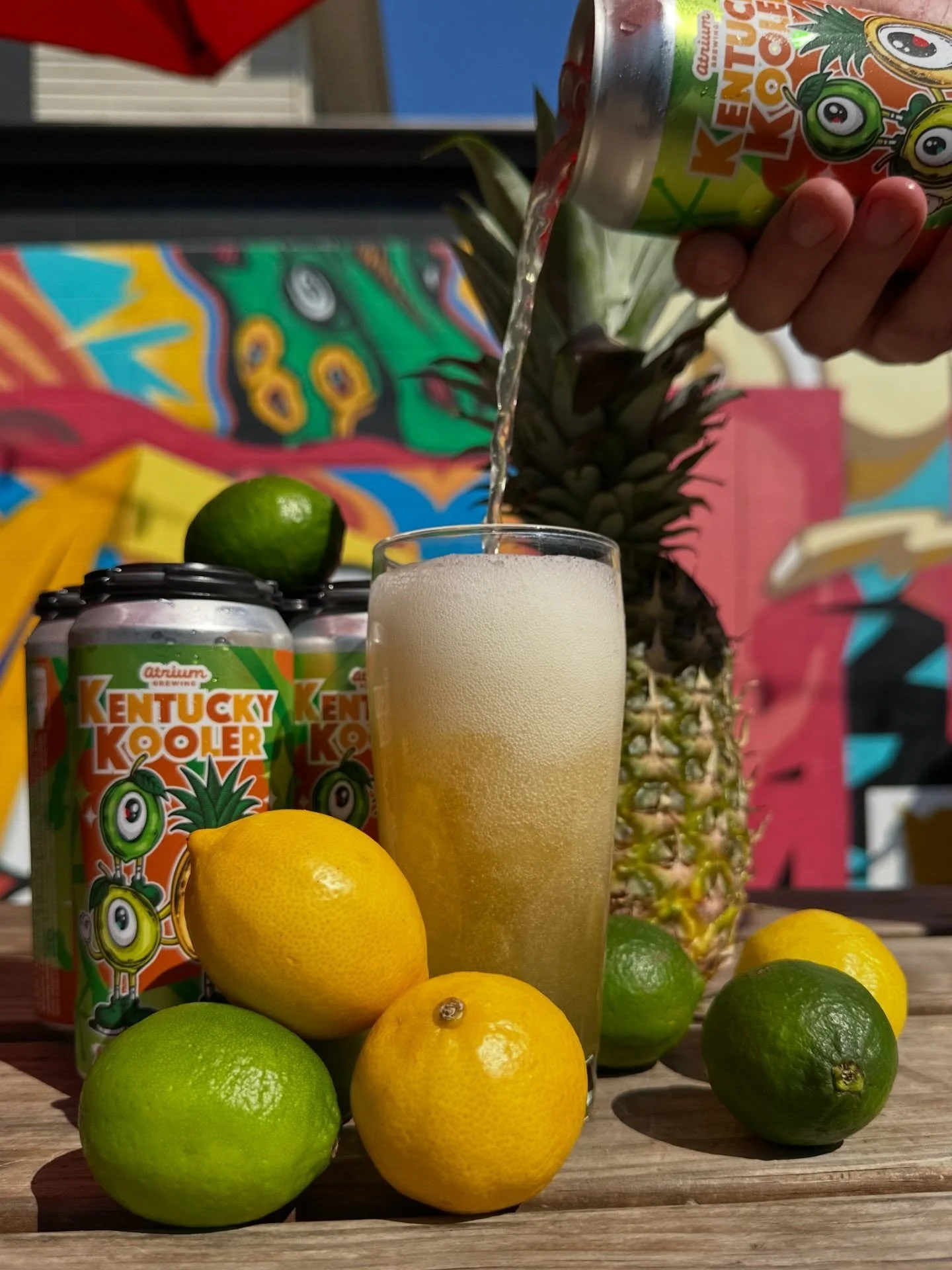 🥤AS KOOL AS IT GETS🥤
**CAN ONLY RELEASE**
Friday(4/3)

🍍Kentucky Kooler🍋
Hard Citrus Soda - 6%
**GLUTEN FREE**

The coolest Kooler around is BACK Y&rsquo;ALL. Our clean seltzer base conditioned with pineapple terpenes, lemon, and lime.

Notes of 