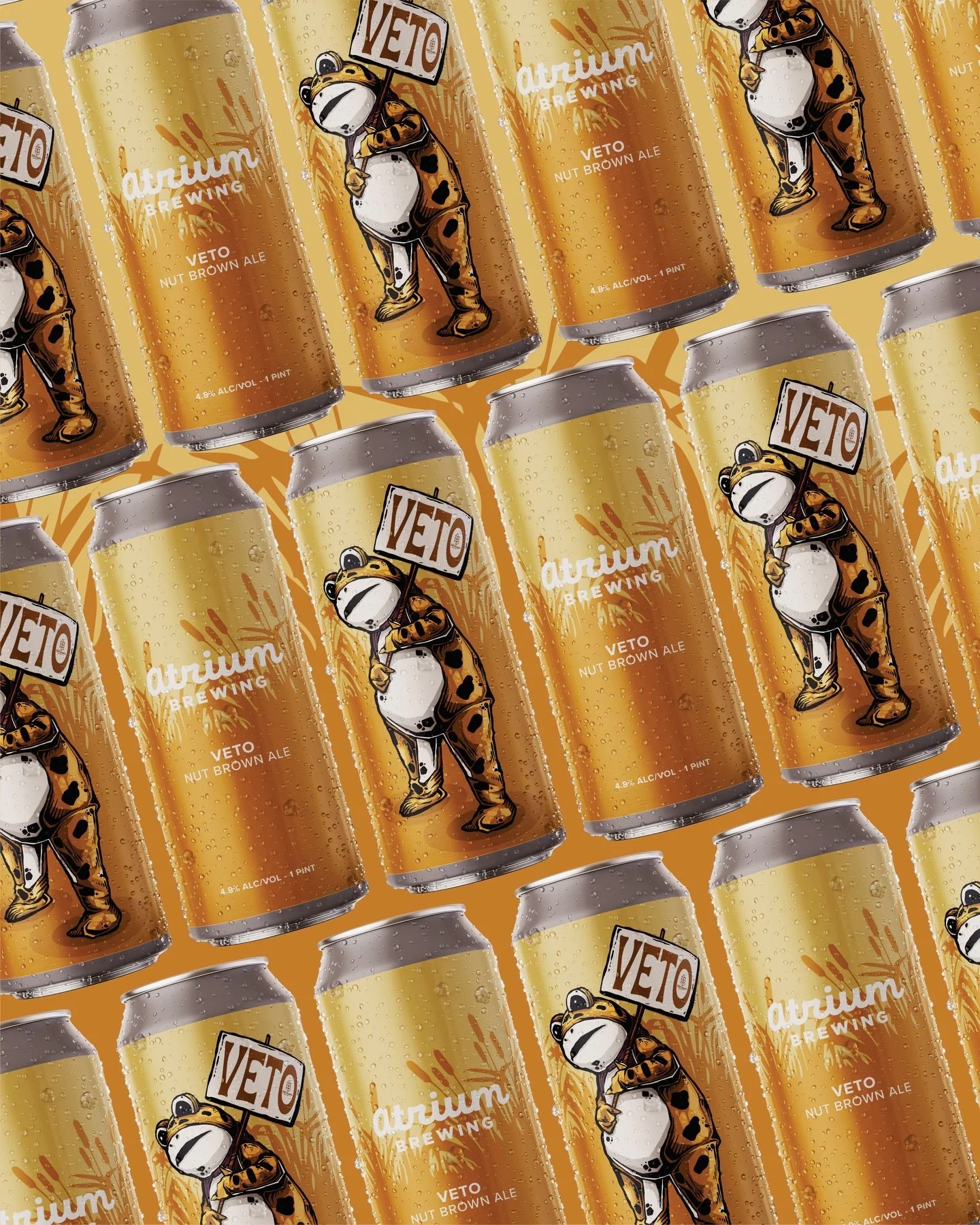 🐸BROWN IS BEAUTIFUL🐸
Wednesday(4/8)

🚫Veto🚫
Nut Brown Ale &ndash; 4.8%

IT&rsquo;s BACK y&rsquo;all. Four years ago, when Max was a few months into being our production brewer, Spencer told him he could make any beer he wanted to and put a brew