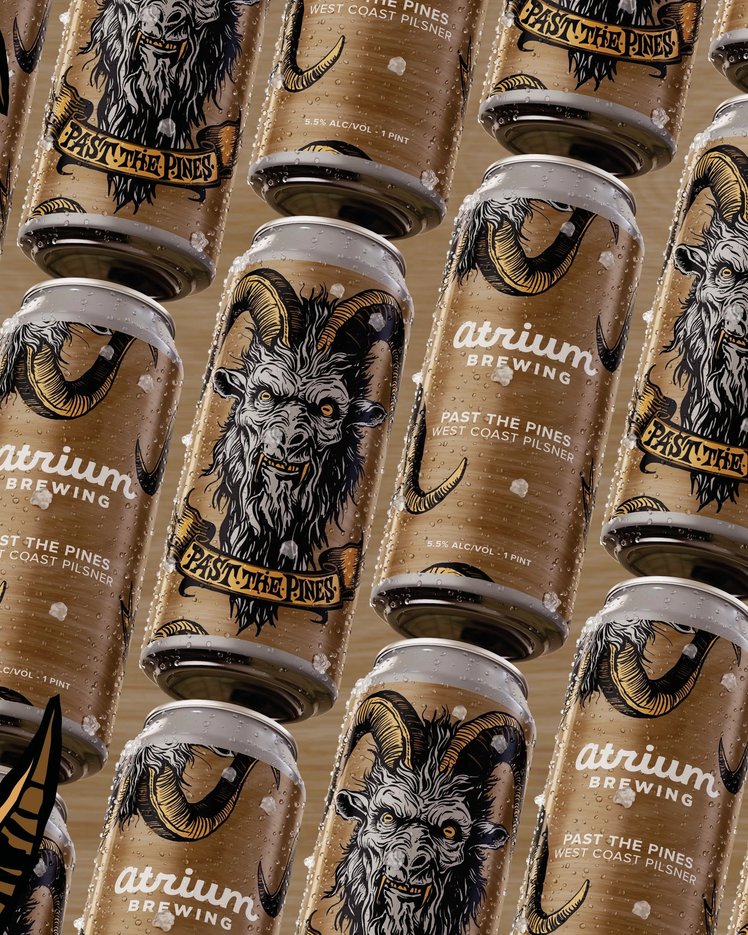 🐐🌲RETURN TO THE PINES🌲🐐
Friday(6/5)

🌲Past the Pines🌲
West Coast Pilsner - 5.5%

A simple grist of 100% Pilsner malt. Hopped throughout the boil with Saphir, whirlpooled with Nectaron, and dry hopped with Mosaic, Simcoe, and Galaxy. All the sha