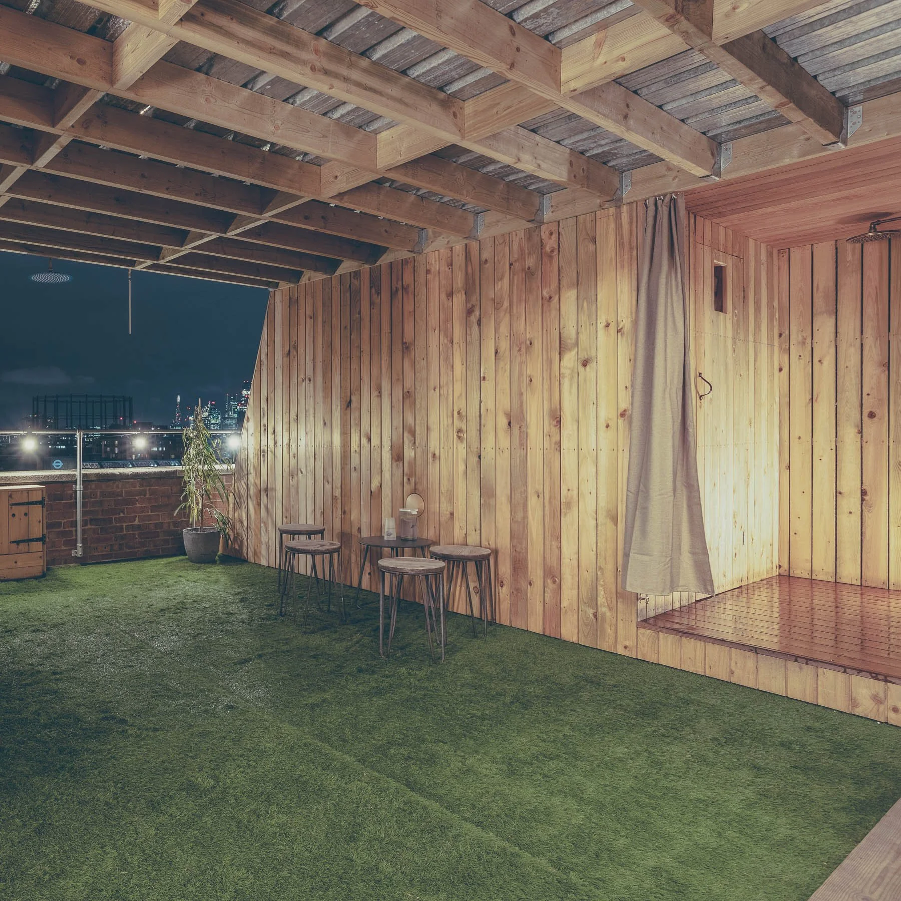 Sauna London Rooftop Sauna experience in London Fields, Hackney