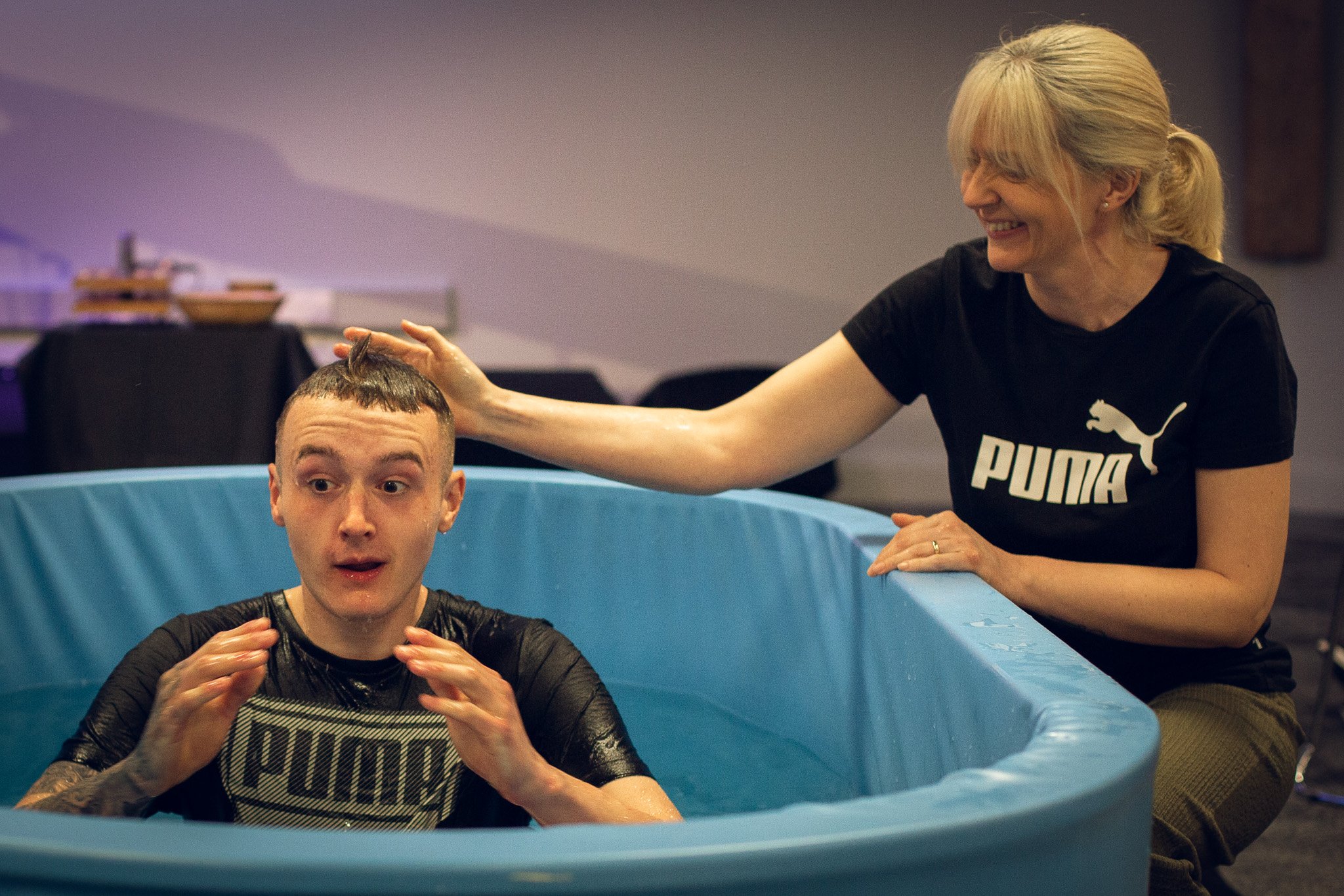 It was the first time having baptisms in our new building and Thomas, Noah and Colette all showing their love for Jesus and their commitment to follow him.