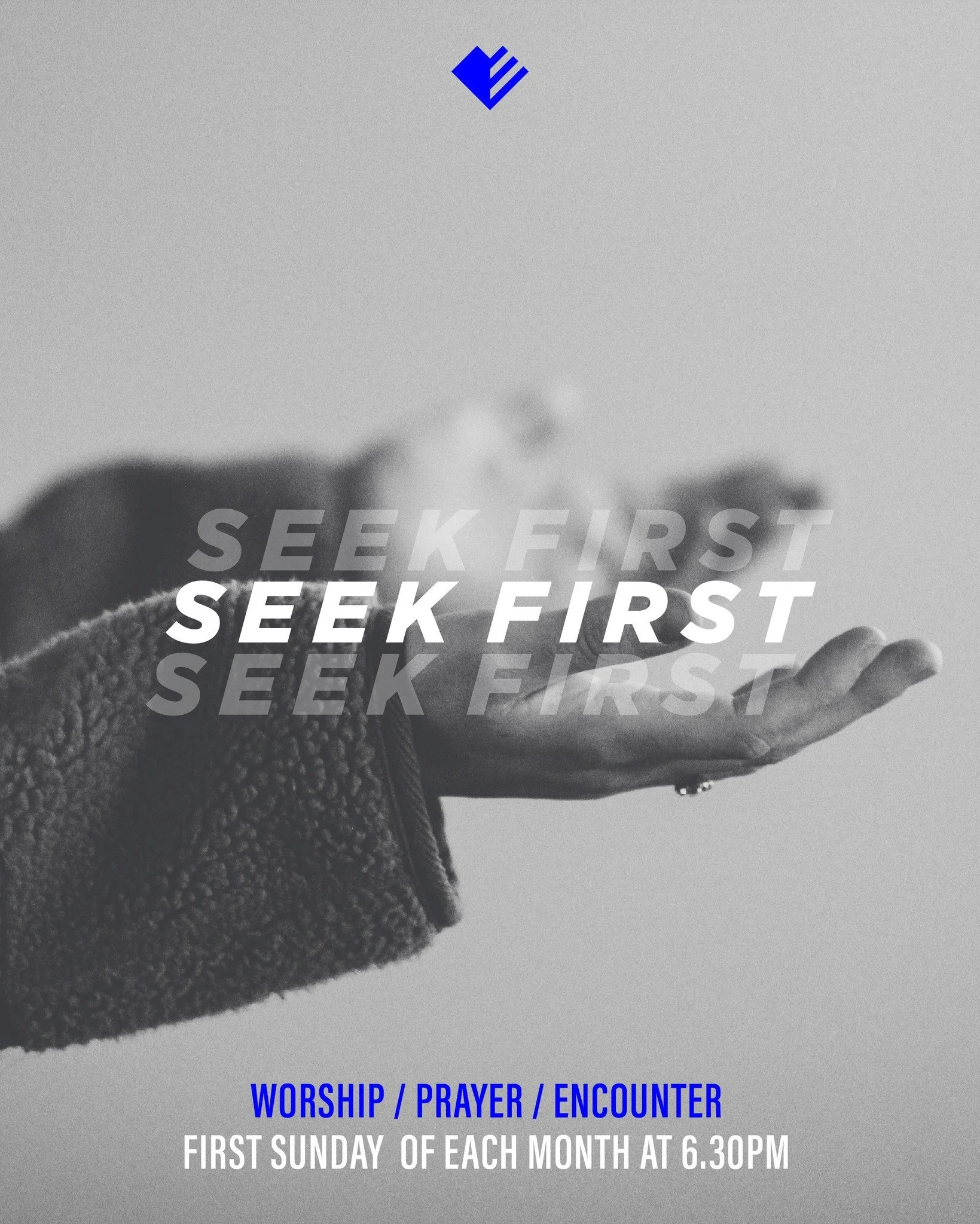 Seek First is back on Sunday evening, 2nd November at 6.30pm. 

We will be hosting our own Seek First in Emmanuel Portadown this month, so join us for a more relaxed time of prayer and worship as we seek the Lord together. See you then!