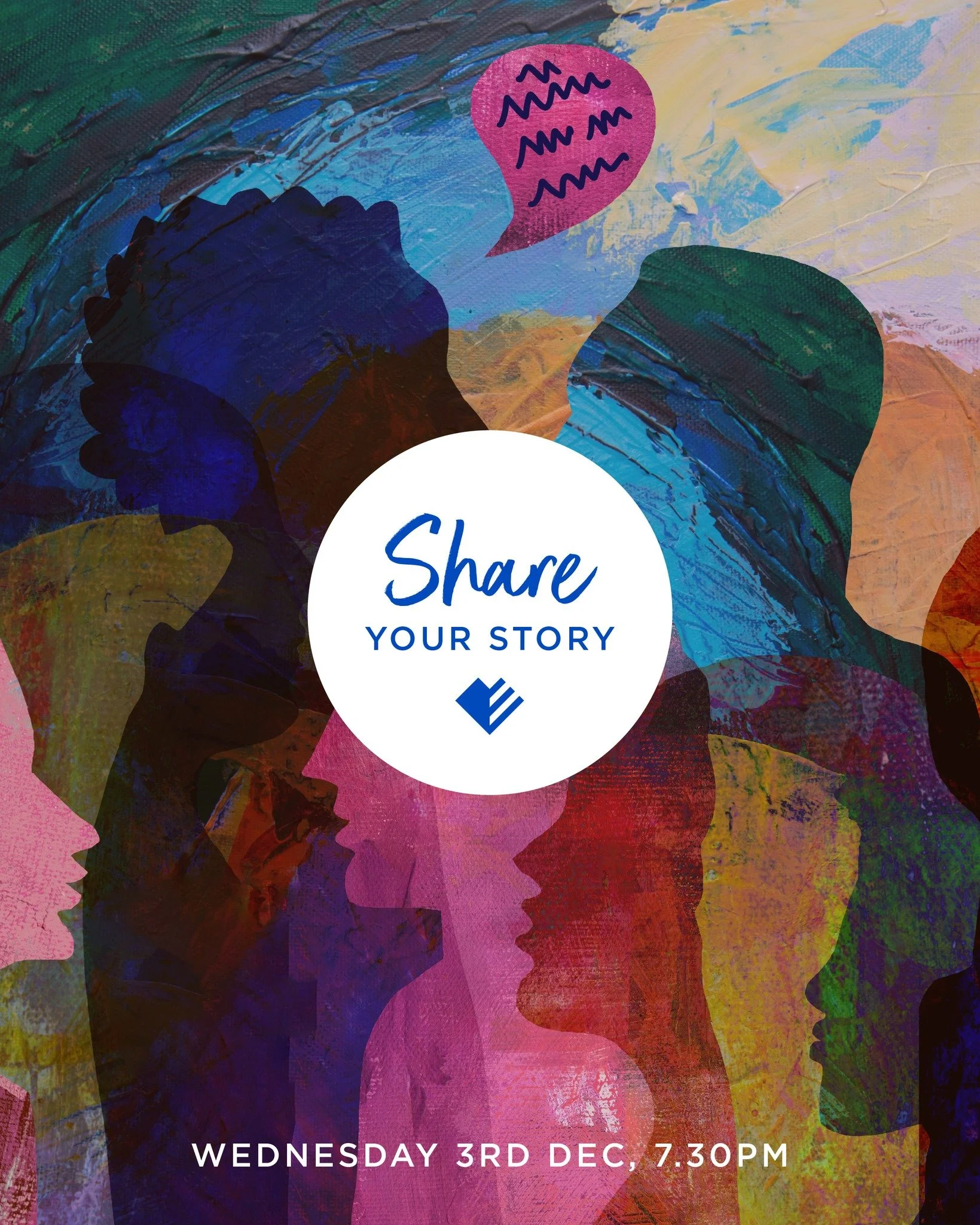 Join us tonight in Emmanuel Lurgan at 7pm as we explore ways to 'Share your Story' and all that Jesus has done in your life.

It will be a practical night full of creative ways to help you feel prepared and equipped, we hope to see you there!