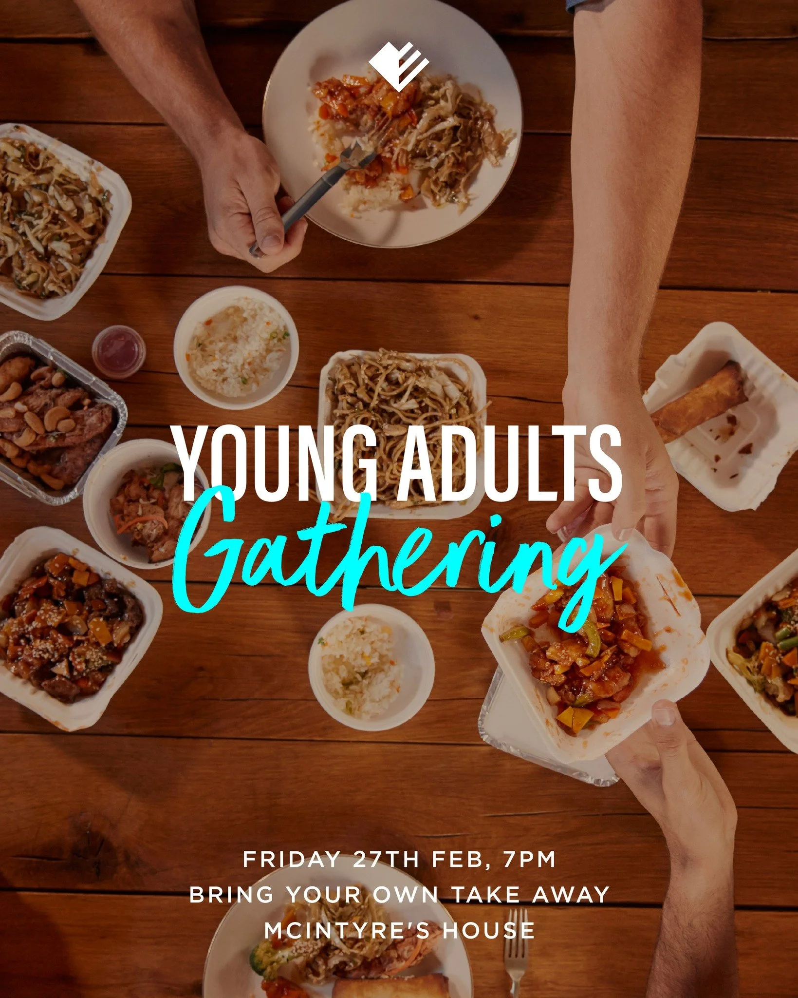 If you are aged 18-35yrs consider yourself invited to our next Young Adults gathering on Friday 27th February at 7pm. Grab a takeaway and come along to the McIntyre's house, we would love to see you there.

Sign up link:
https://emmanuelportadown.chu