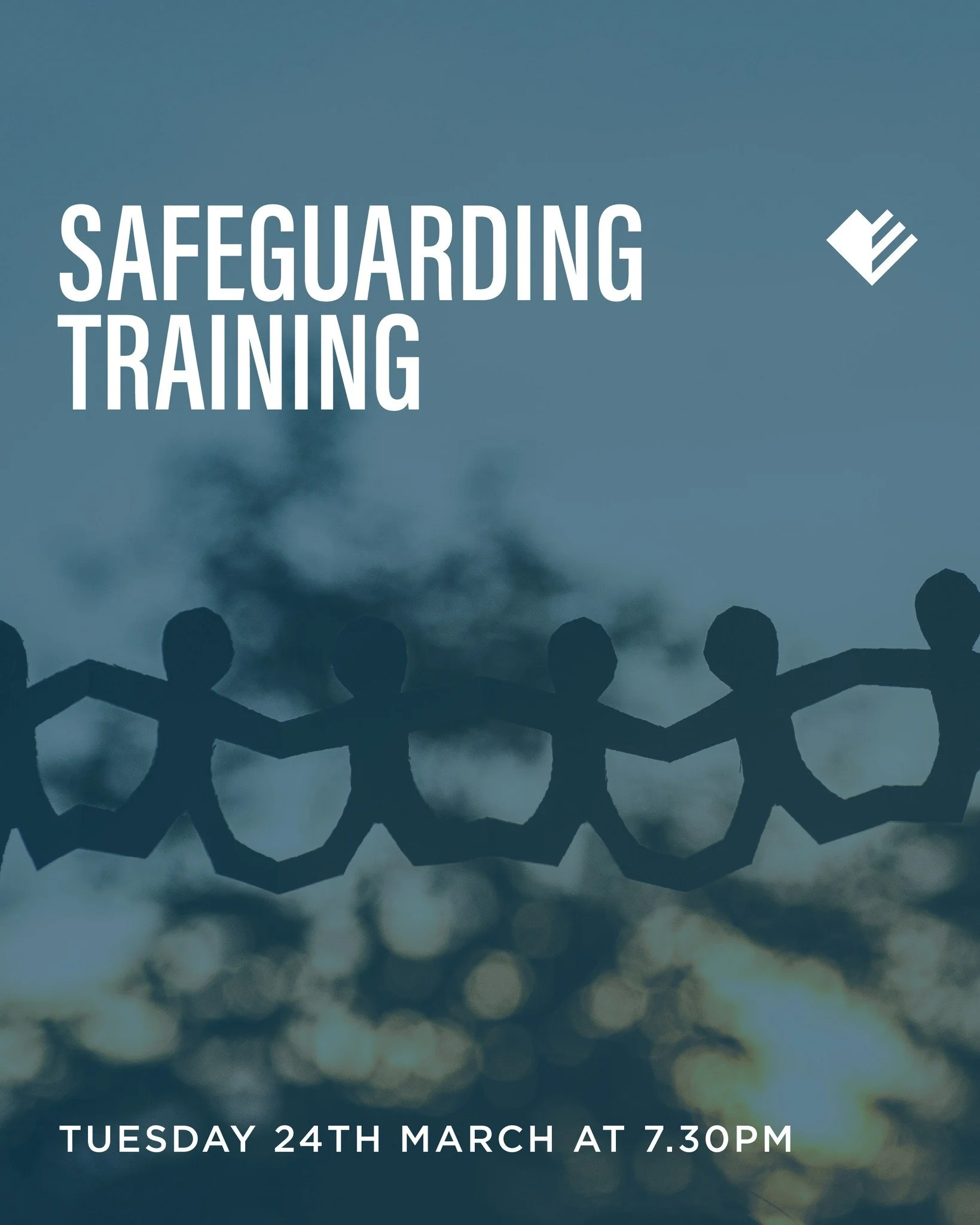 An important date for your diary - Tuesday 24th March at 7.30pm.

If you have recently started to serve in one of our kids/youth environments, please come along to our safeguarding training in The Hub.
