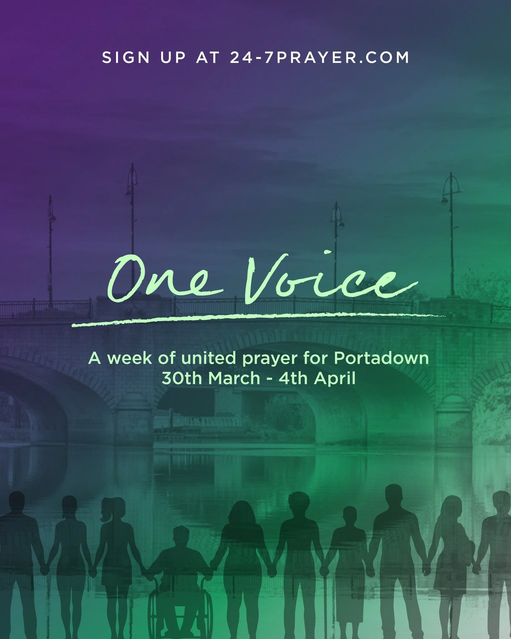 It has been such an encouragement to see so many from churches across our town join together in prayer as 'One Voice' during Holy Week. It's not too late to book a slot, via the link in our bio.

We are also gathering on Wednesday 1st April at 7.30pm
