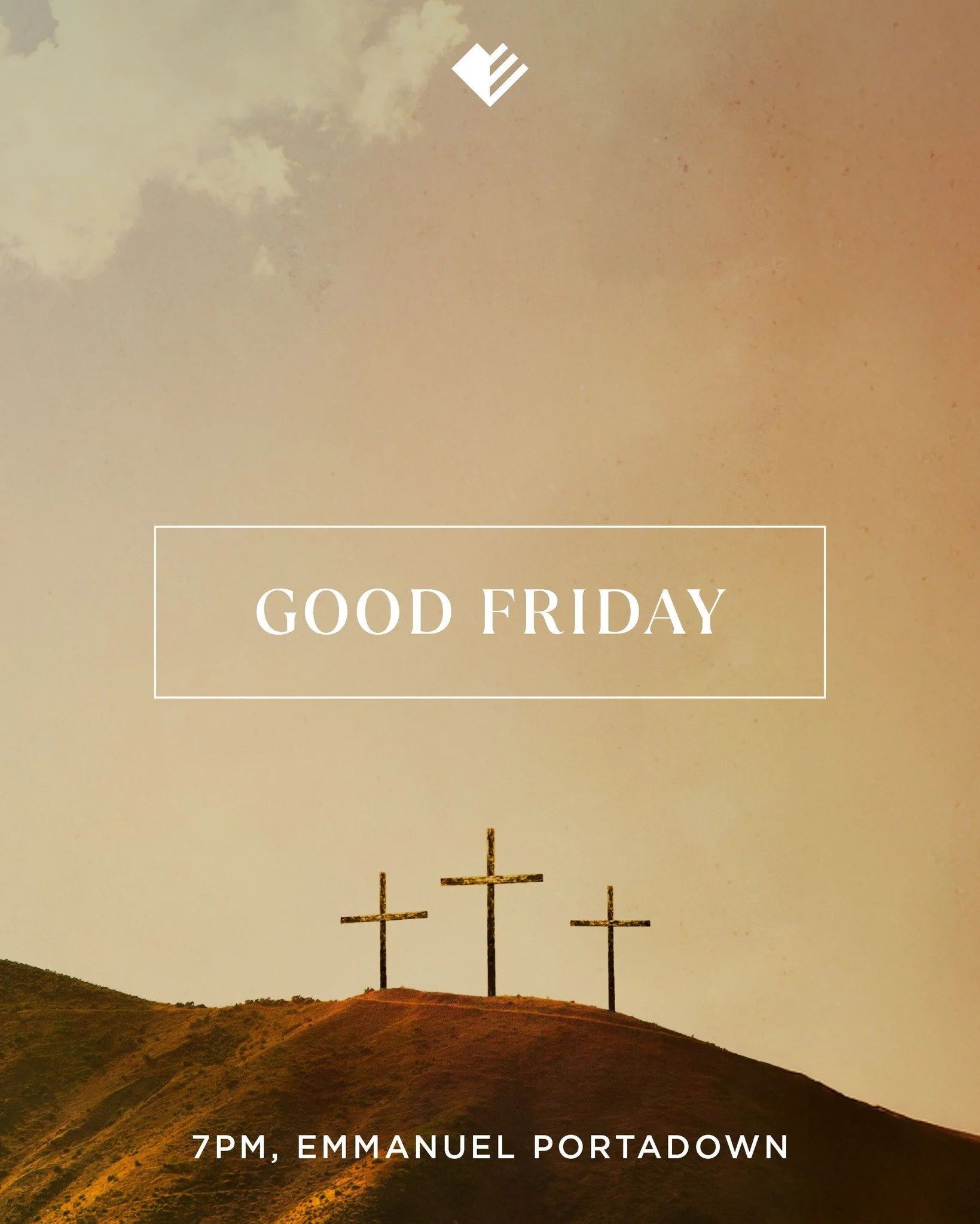 You would be so welcome to join us on Friday 3rd April for our Good Friday gathering in Emmanuel Portadown at 7pm.

We want to create space to help us focus our gaze on Jesus' self giving love and all this means for us...