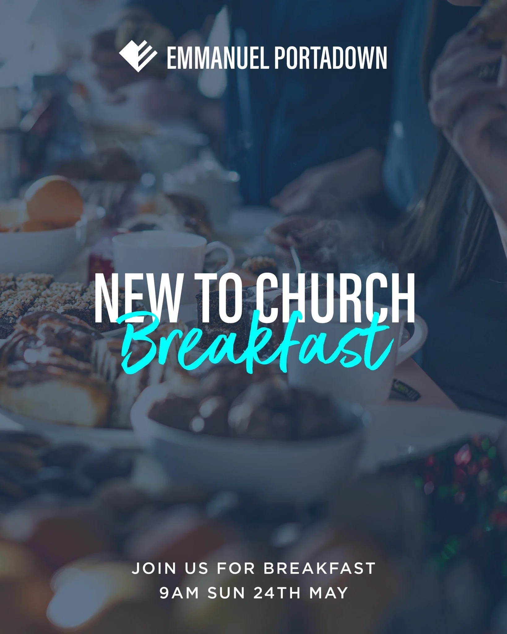 If you consider yourself as new to our church family, we would love you to come along a little earlier for breakfast on Sunday 24th May at 9:00am. 

It&rsquo;s just our way of making some space for us to get to know you a little better in a less busy