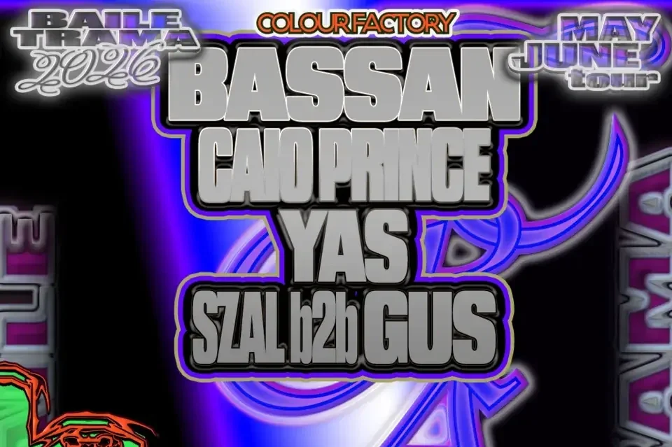 BAILE TRAMA with Caio Prince, BASSAN, YAS