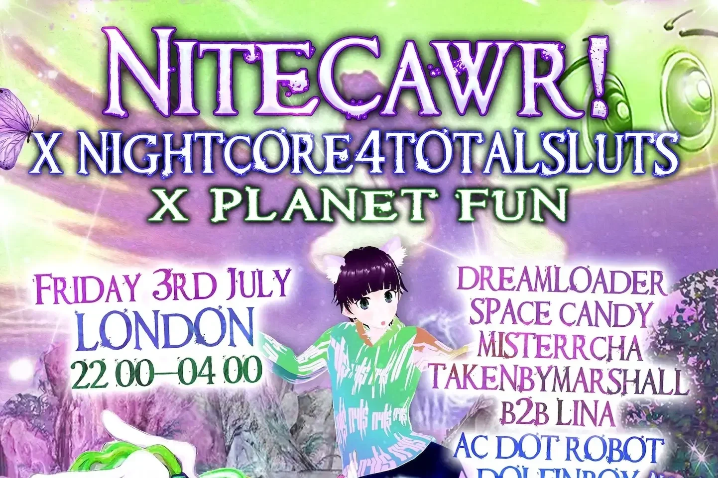 Nitecawr x Planet Fun x N4TS