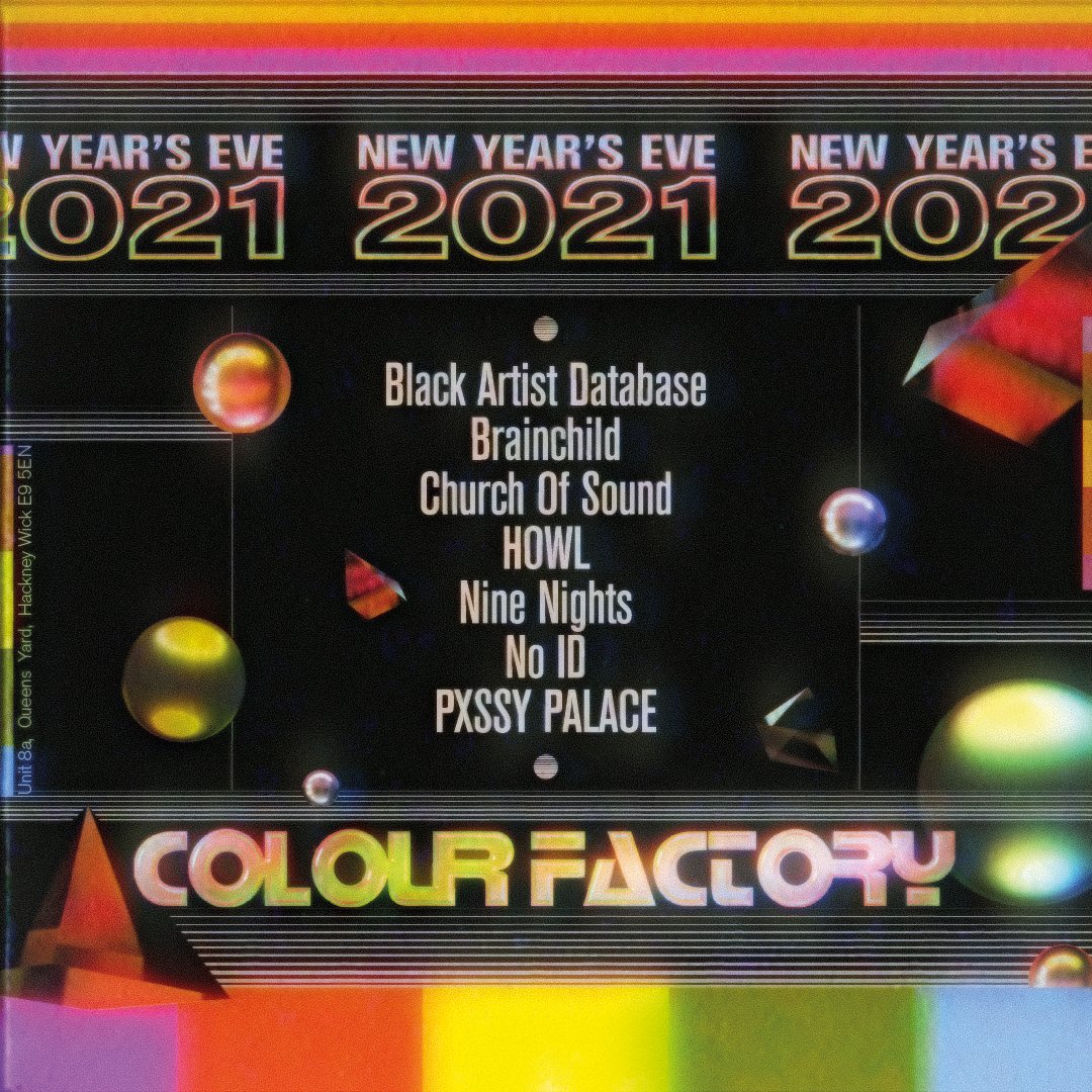 NEW YEARS EVE — Colour Factory