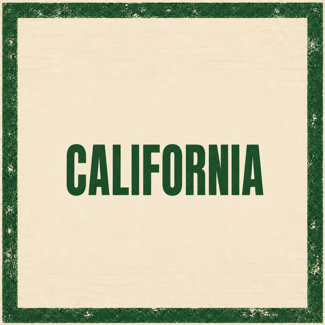 Text with the word California and dates August 14th to August 17th on a background resembling a topographic map.