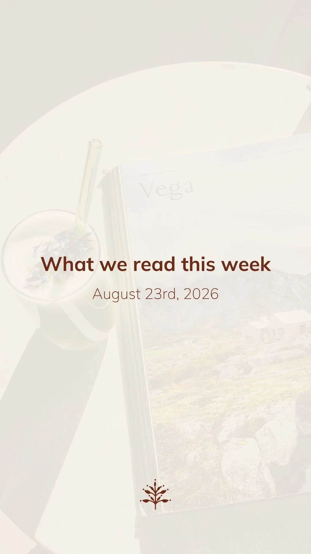 What we read this week: August 23