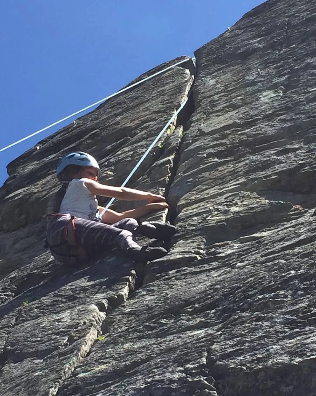 &Ccedil;a, c'est pas de la jaune arkose !
#voiemythiqueduplan
#surlestracesdesgeants