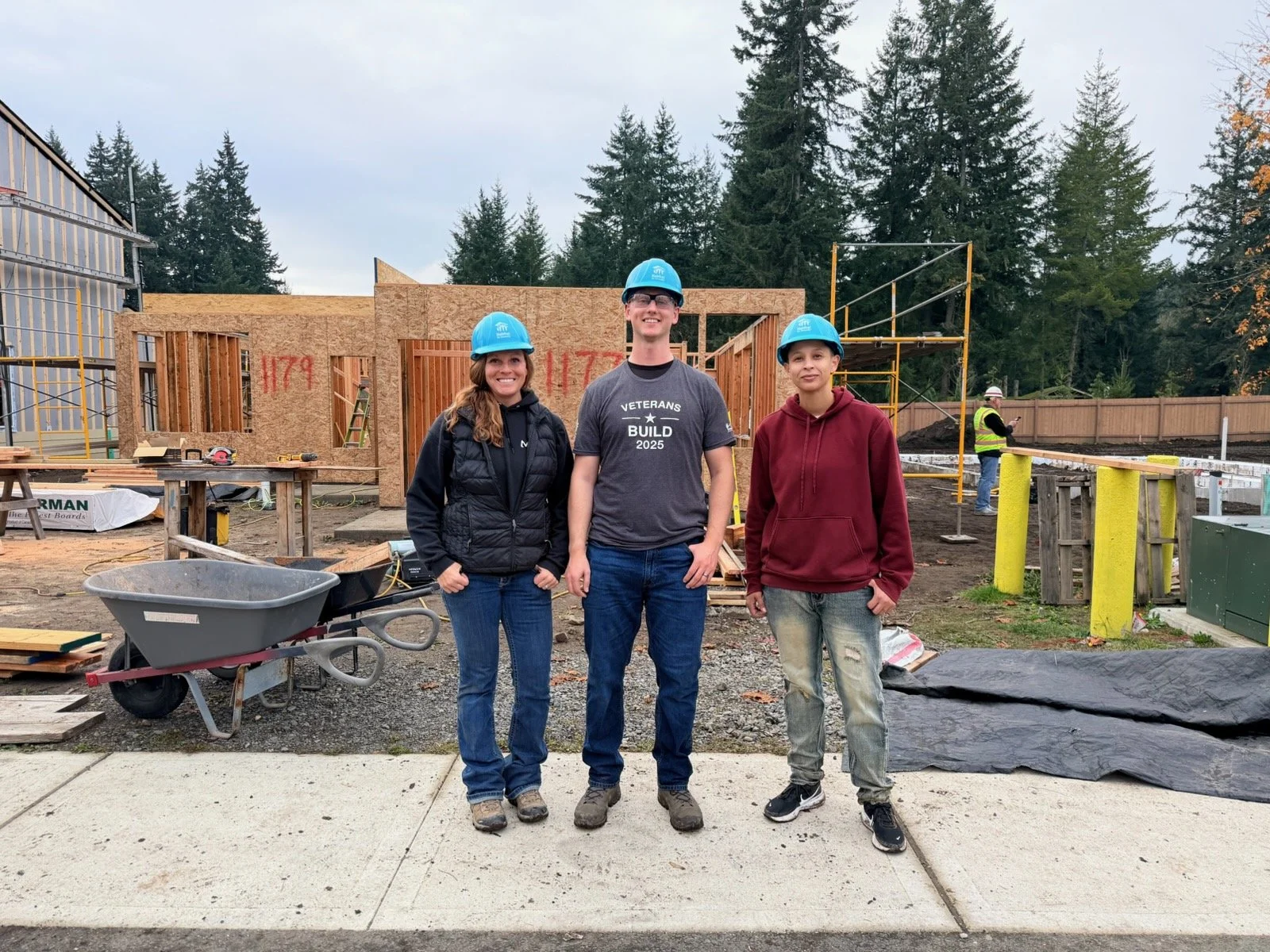 Construcción para Veteranos de South Puget Sound Habitat for Humanity