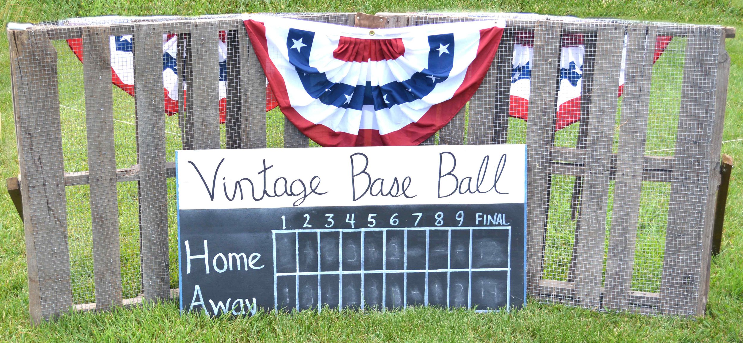 Vintage Baseball Game