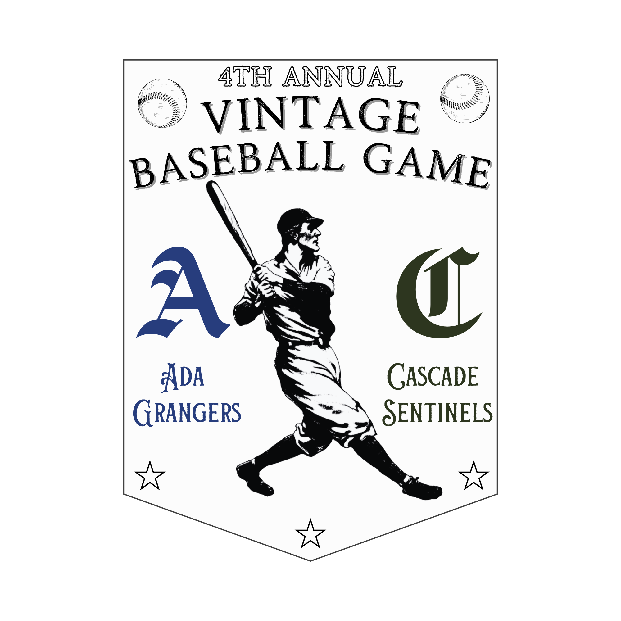 Vintage Baseball Game