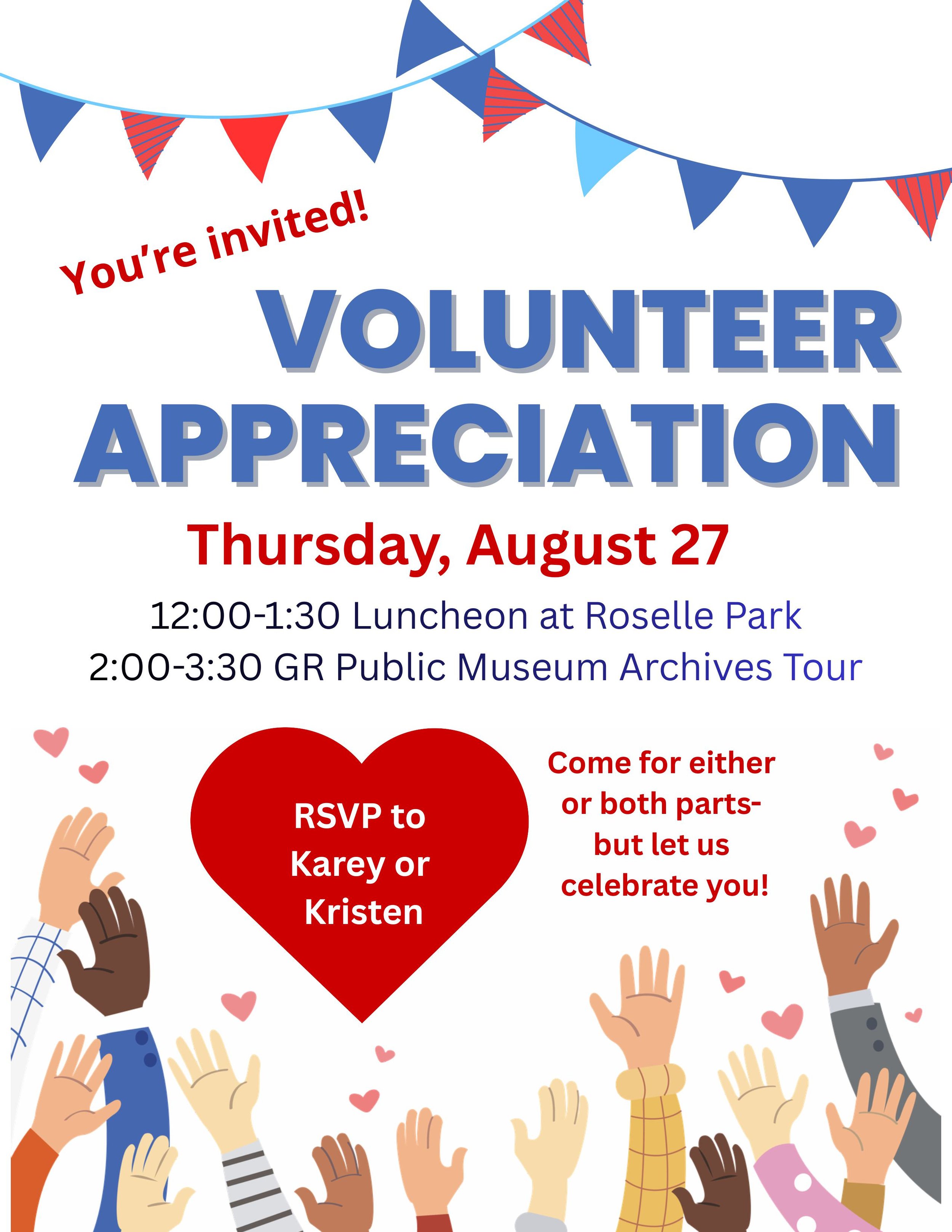 Volunteer Appreciation
