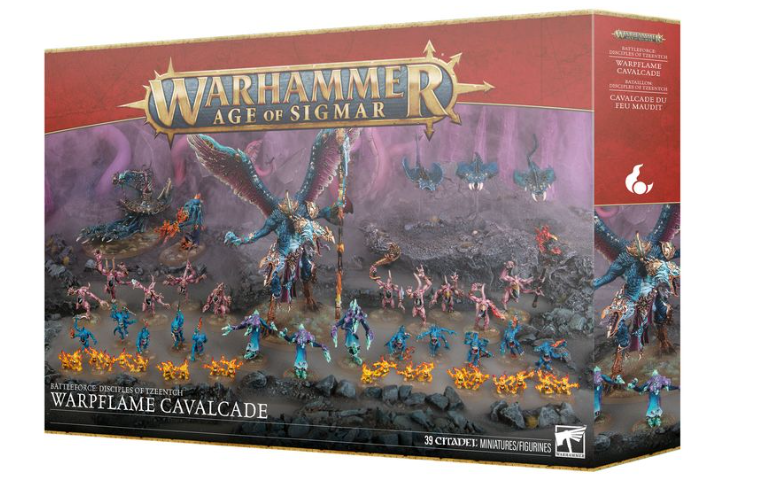 Battleforce Disciples of Tzeentch – Warpflame Cavalcade.png