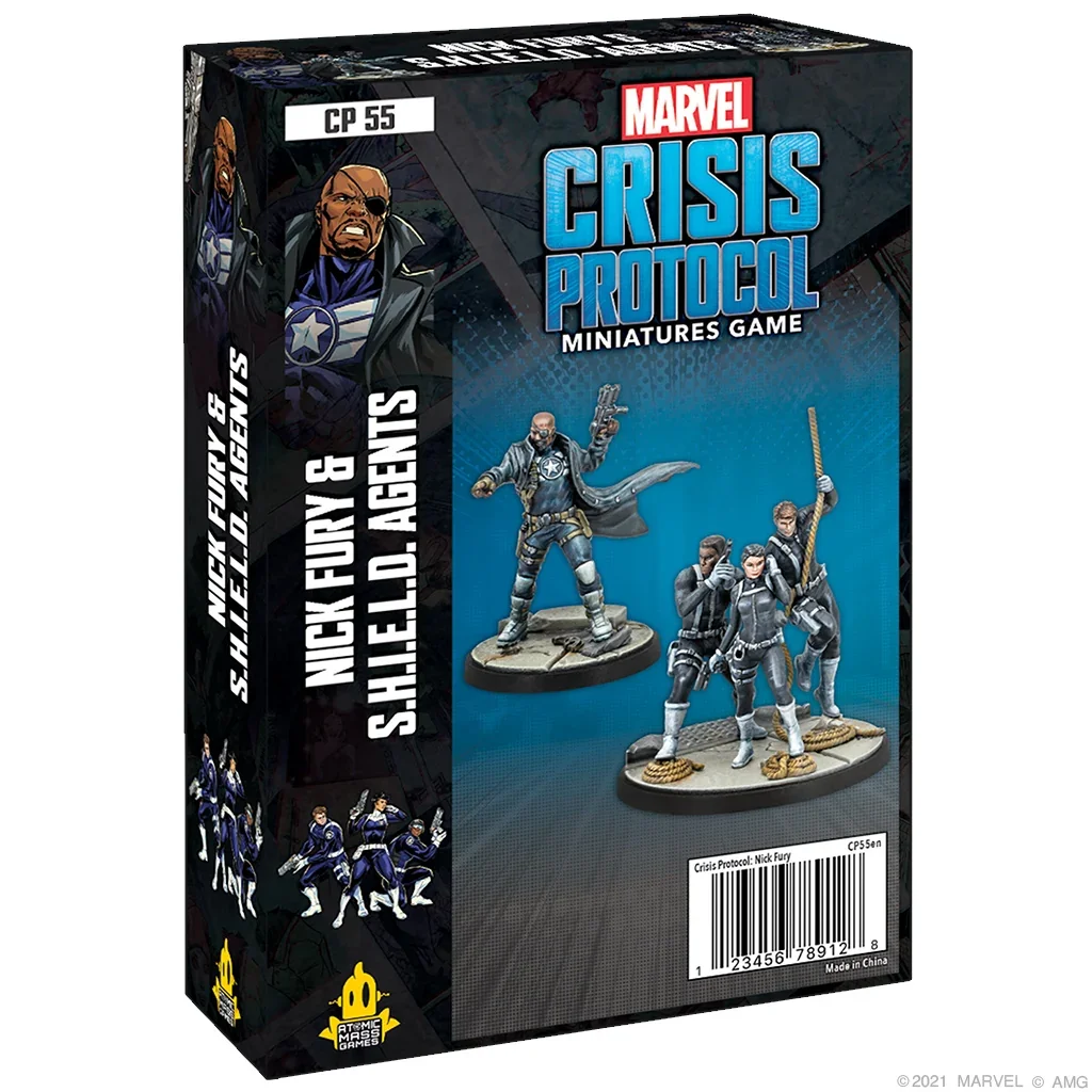MARVEL: CRISIS PROTOCOL - Nick Fury & S.H.I.E.L.D. Agents CHARACTER PACK