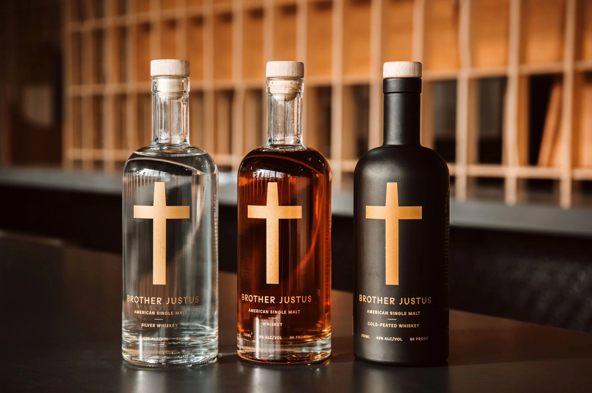 American, Silver, and ColdPeated® What Makes Brother Justus Whiskey