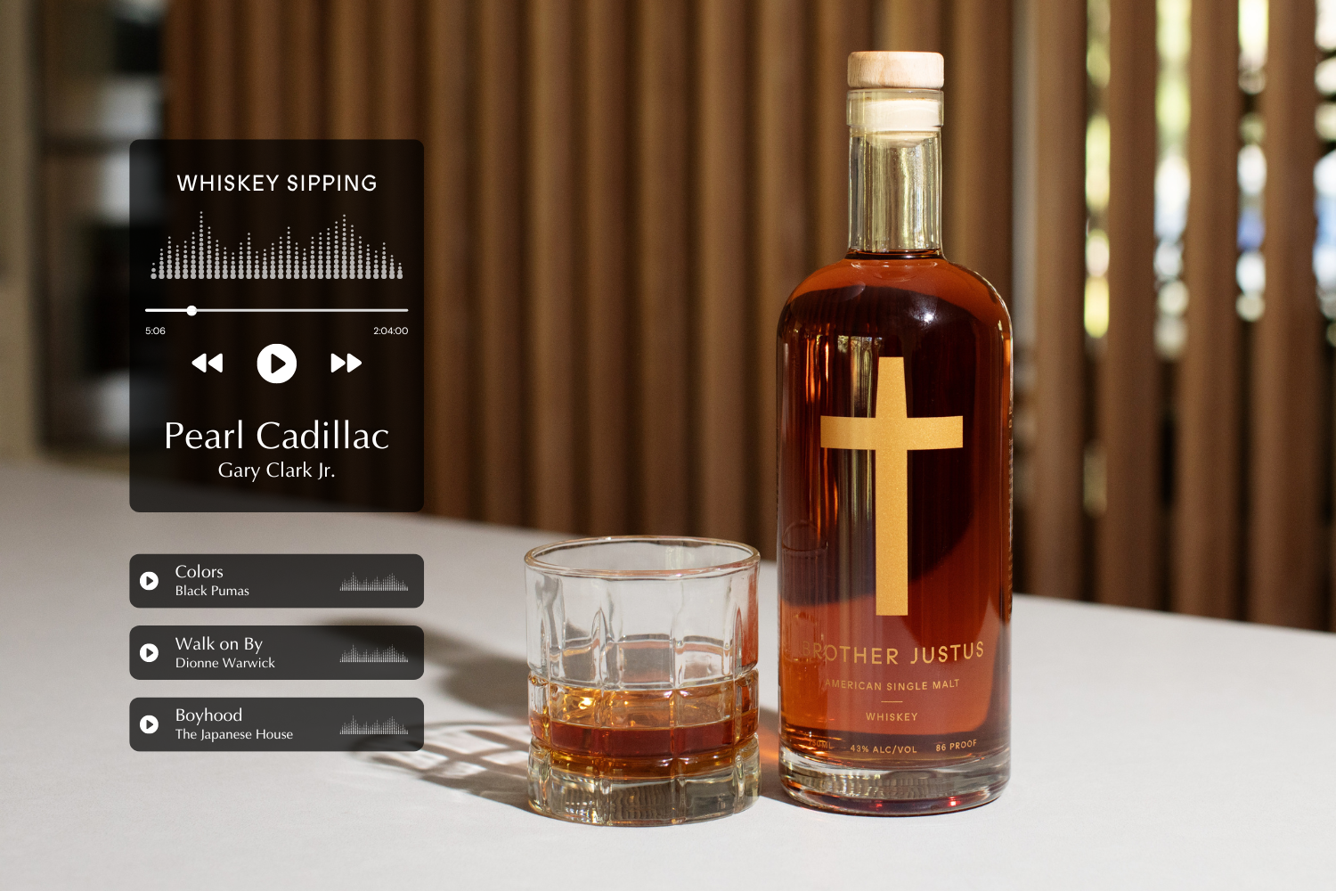 A Whiskey Sipping Playlist — Brother Justus
