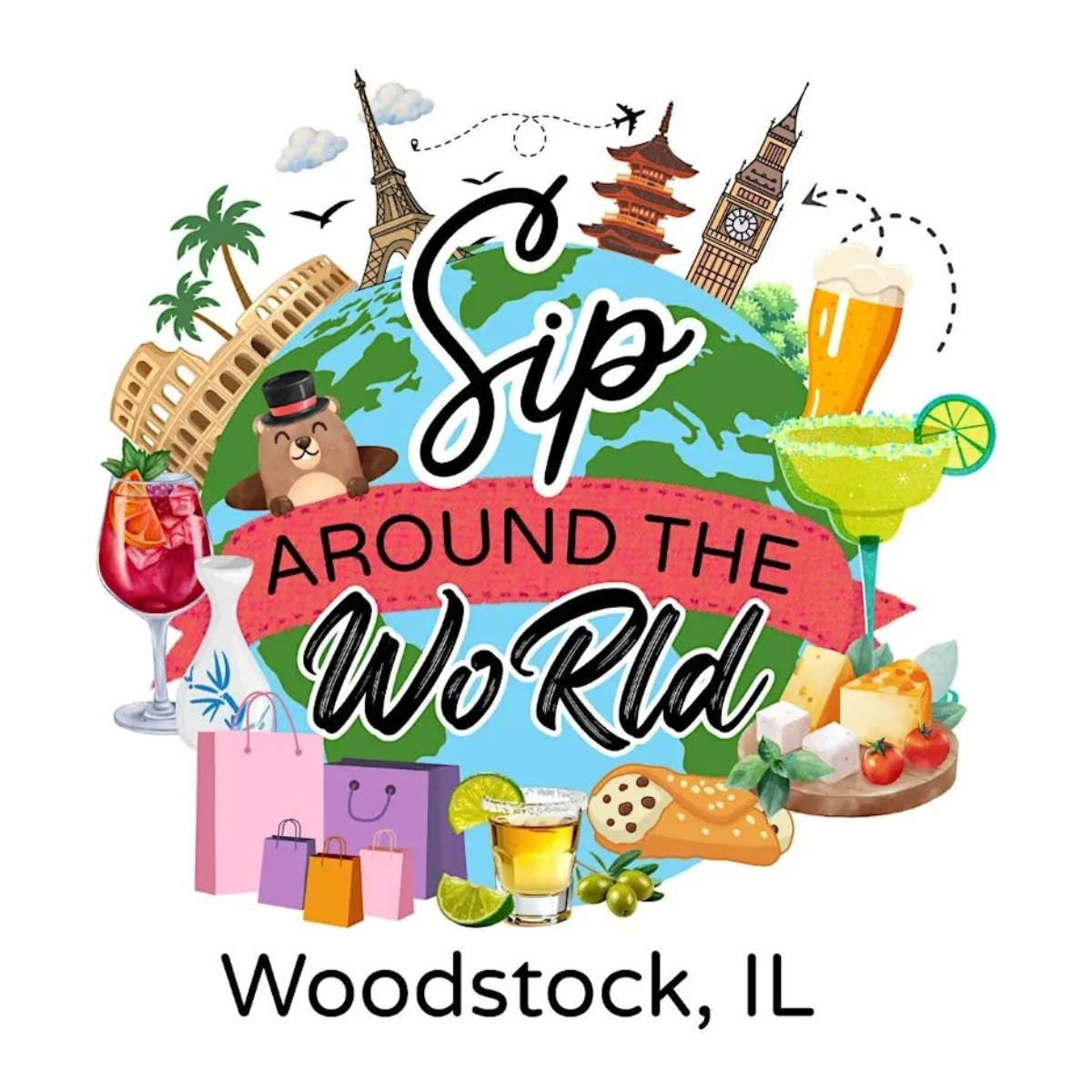 Sip Around the World in Woodstock