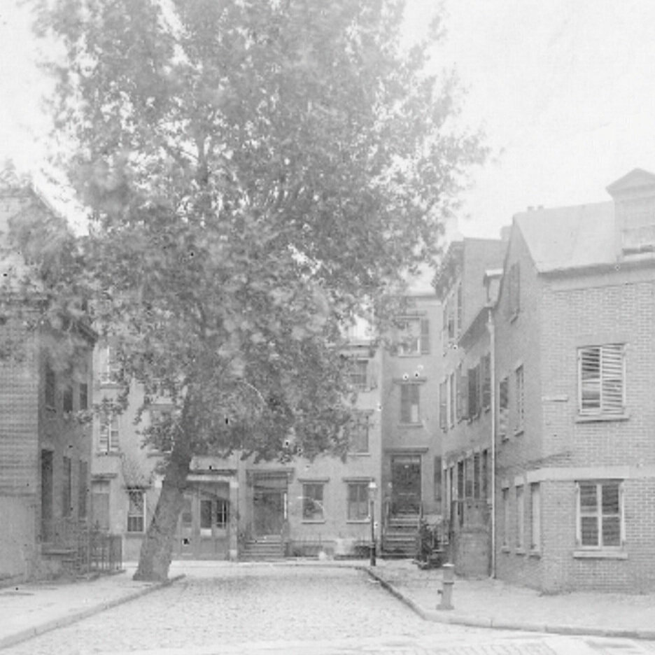 Historic photograph of The Commerce Inn