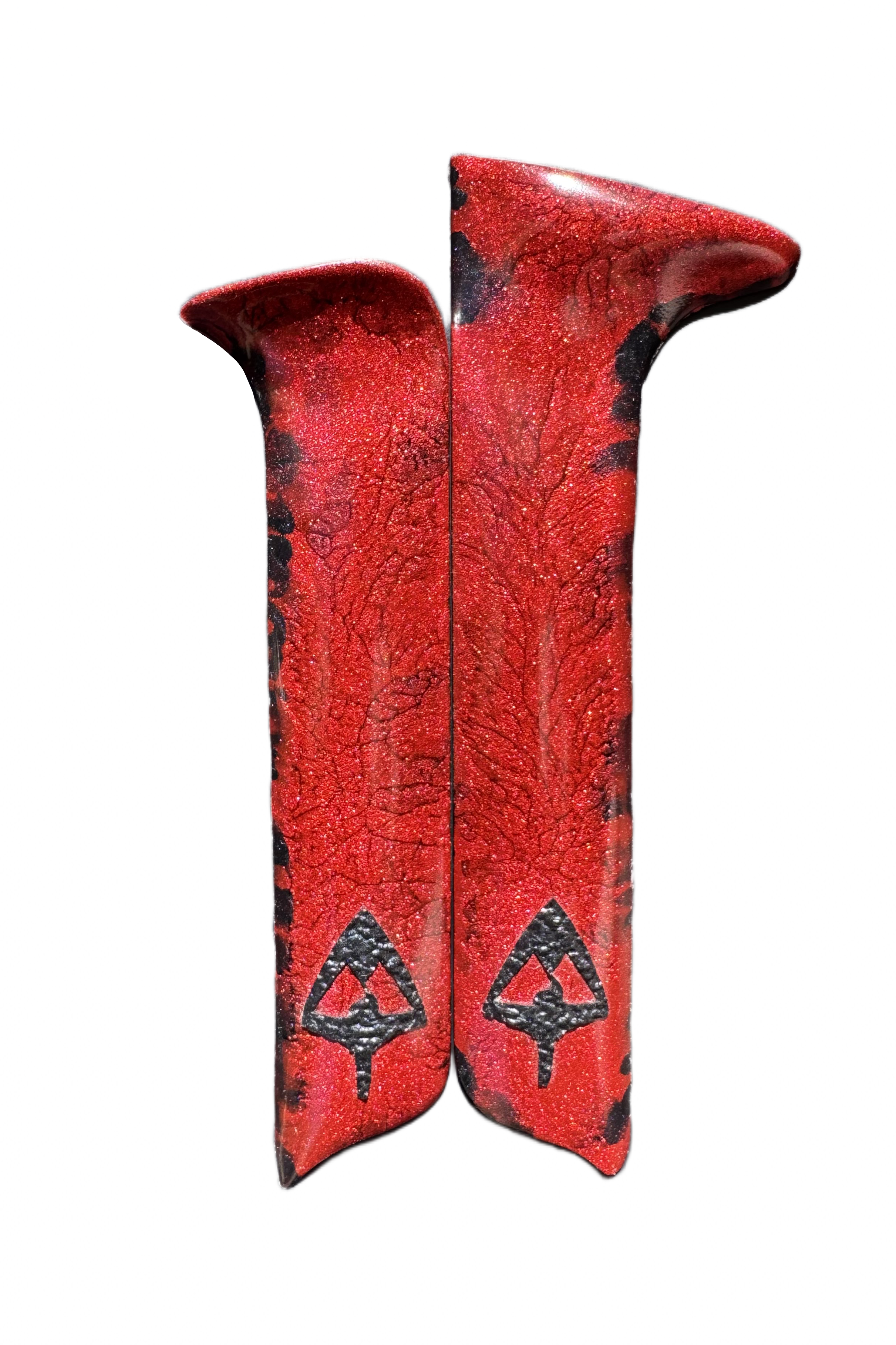 Blood Red/Black - Broadhead Logo - Right Handed