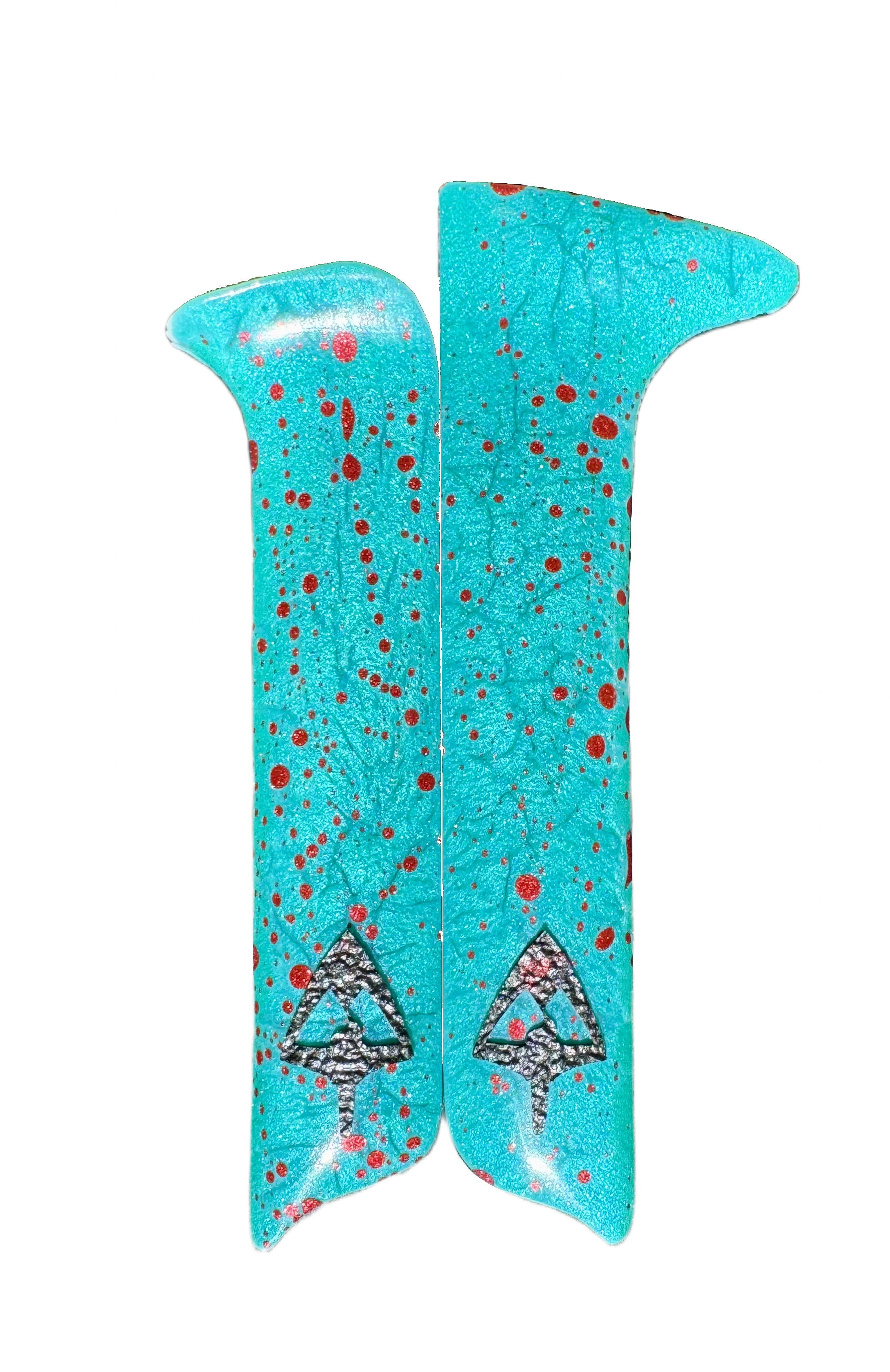 Bloody - Teal - Broadhead Logo - Right Handed