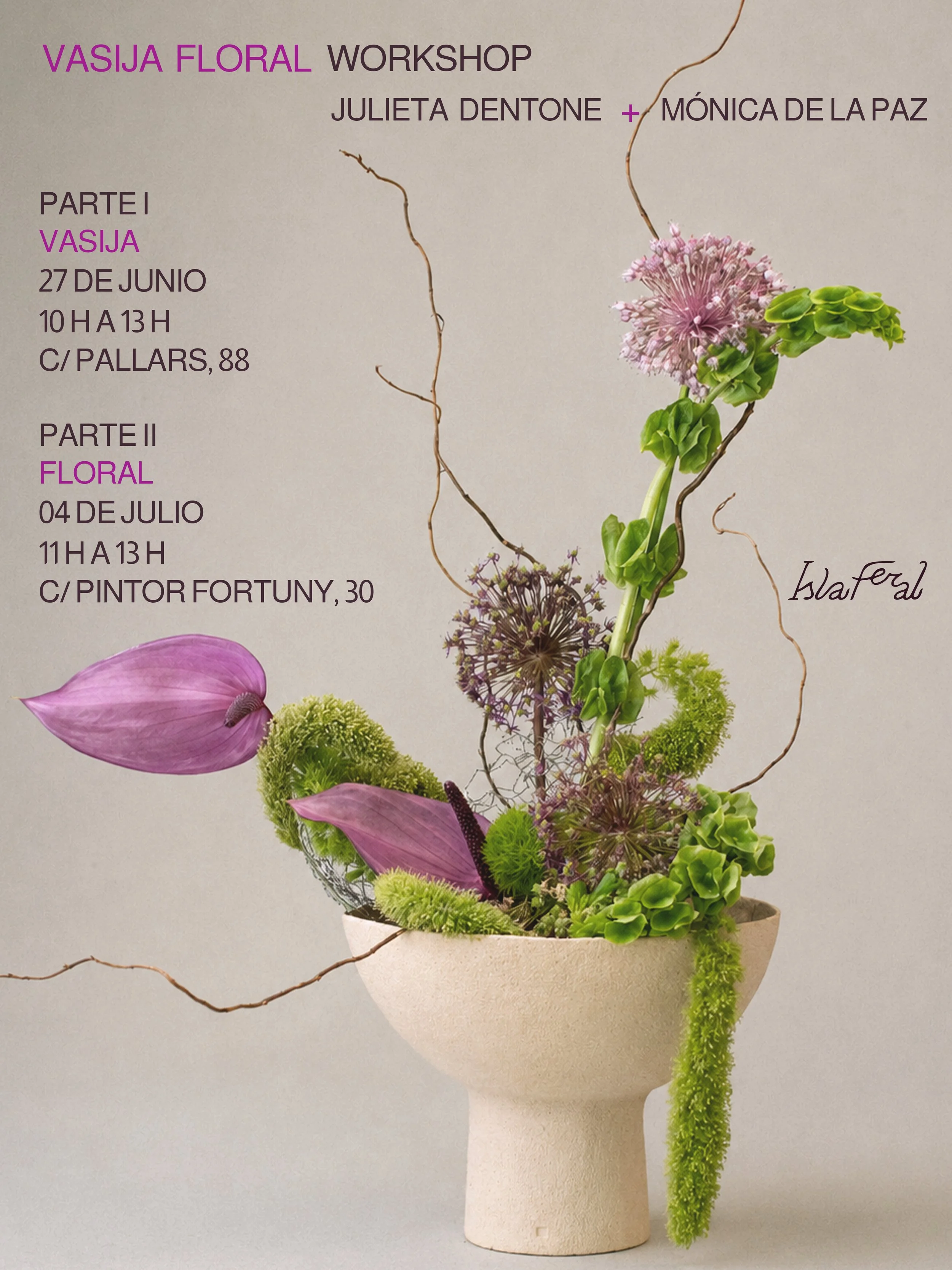 VASIJA FLORAL WORKSHOP