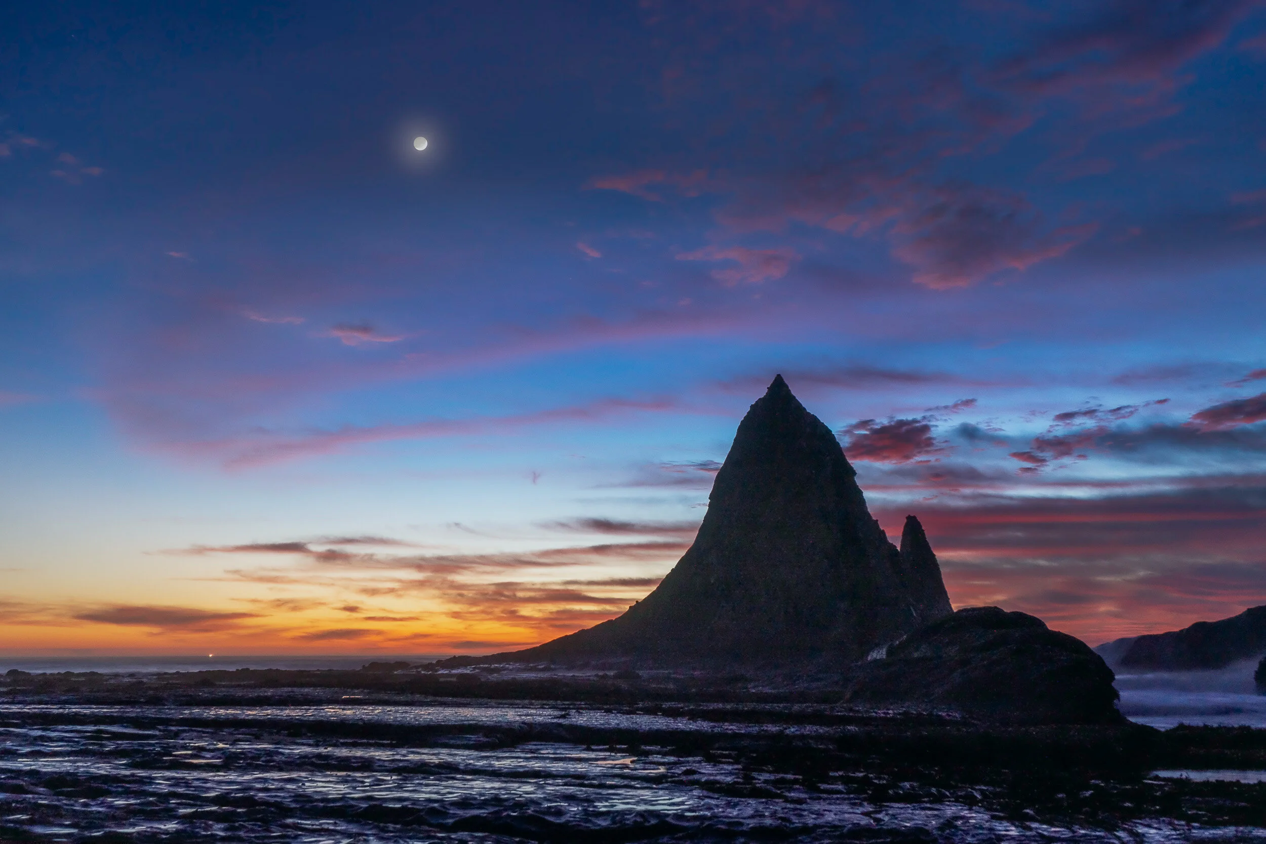 January Waxing Crescent