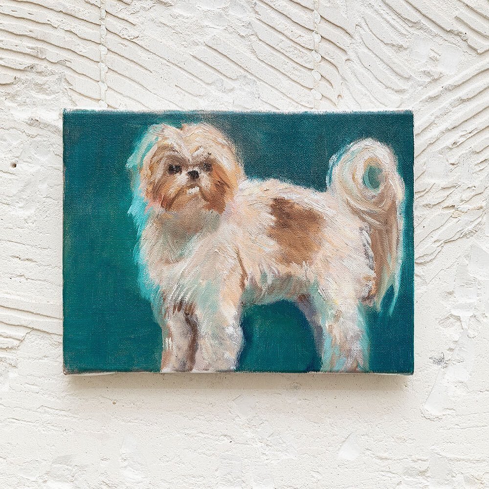 The Modern Dog Painter &bull; Group Show at Karl Marx Studio &bull; Charles Hascoet &bull; @karlmarxstudiospace  @themoderndogpainter @charles_hascoet #karlmarxstudio #charleshascoet #romaindarnaud