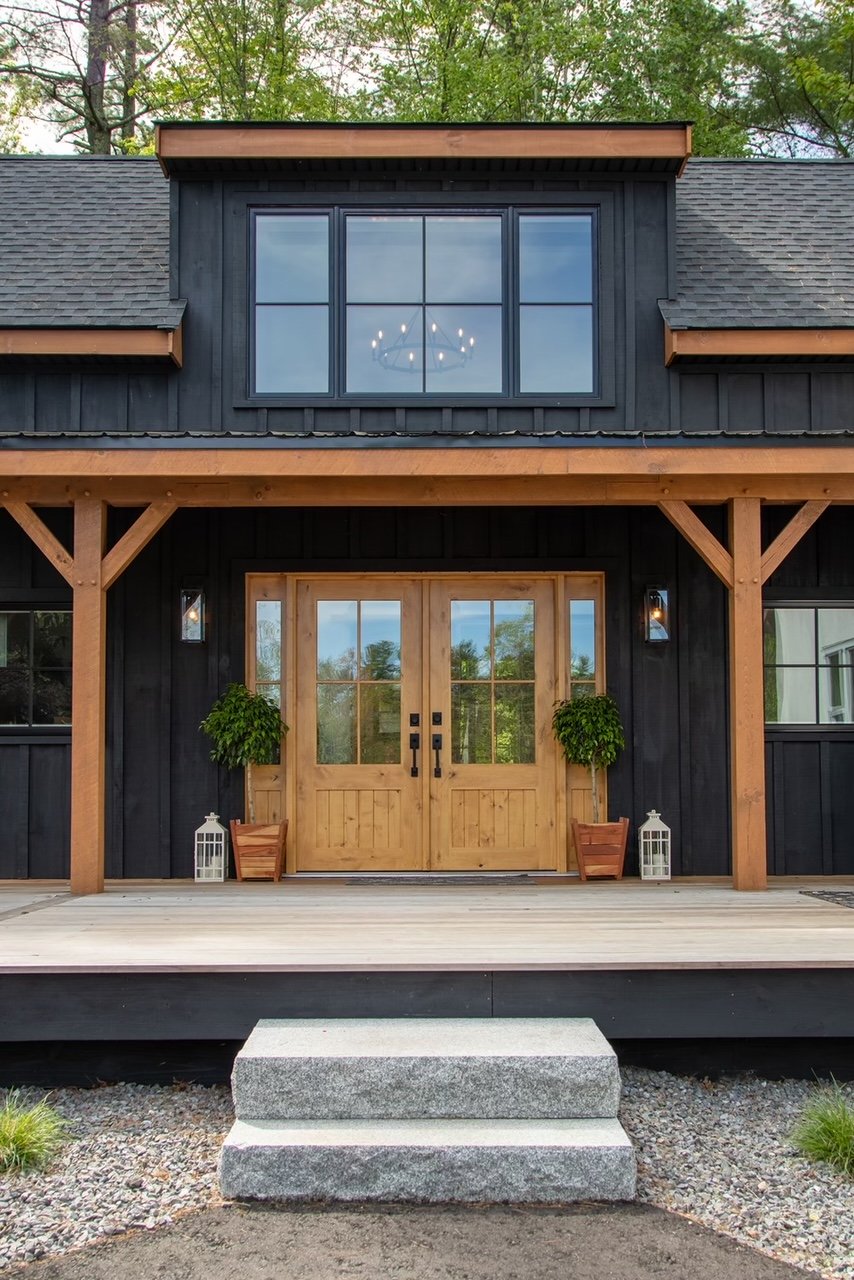 Custom Double Door + Sidelights