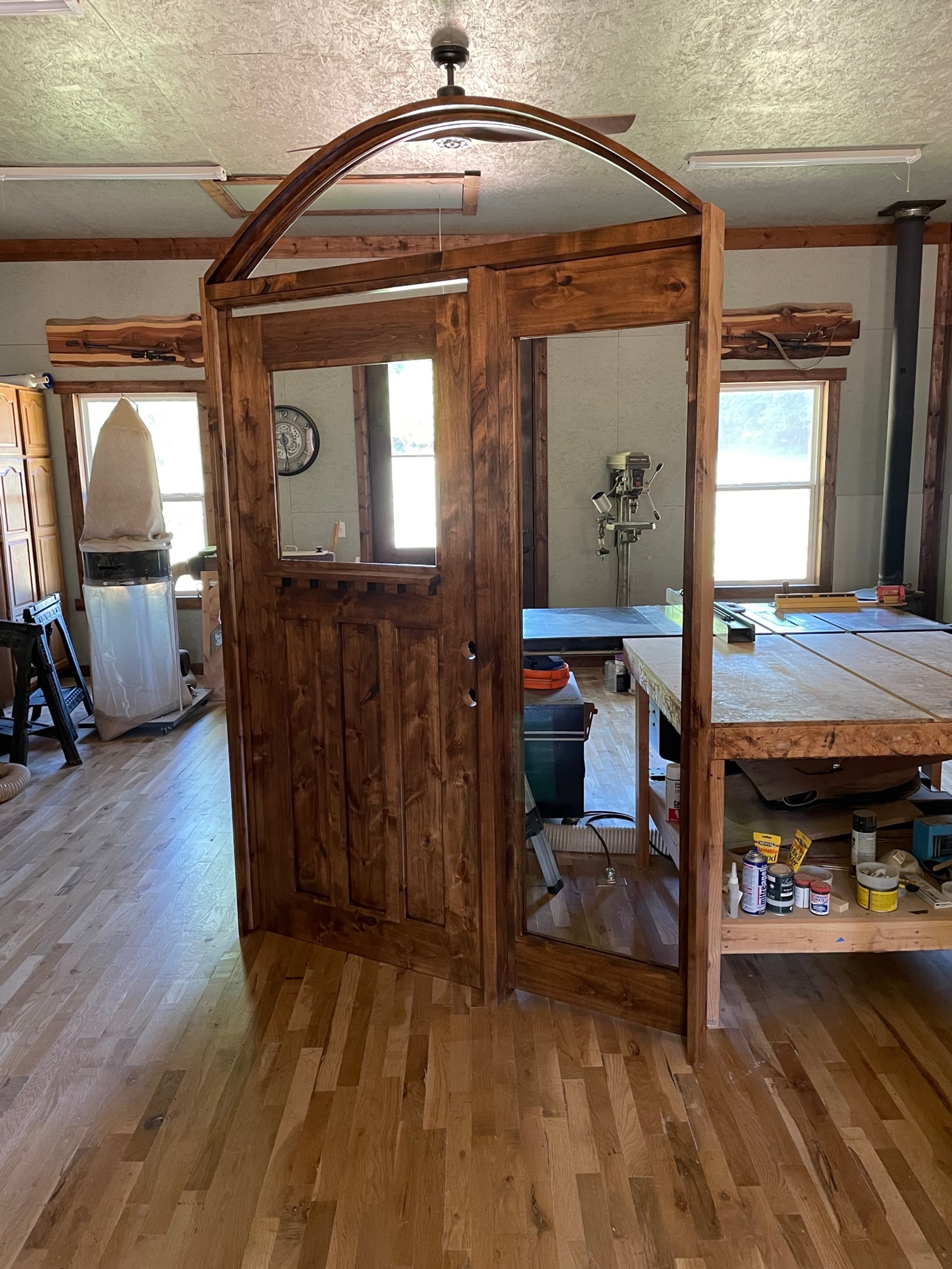 Custom Door ft. Arch/Transom