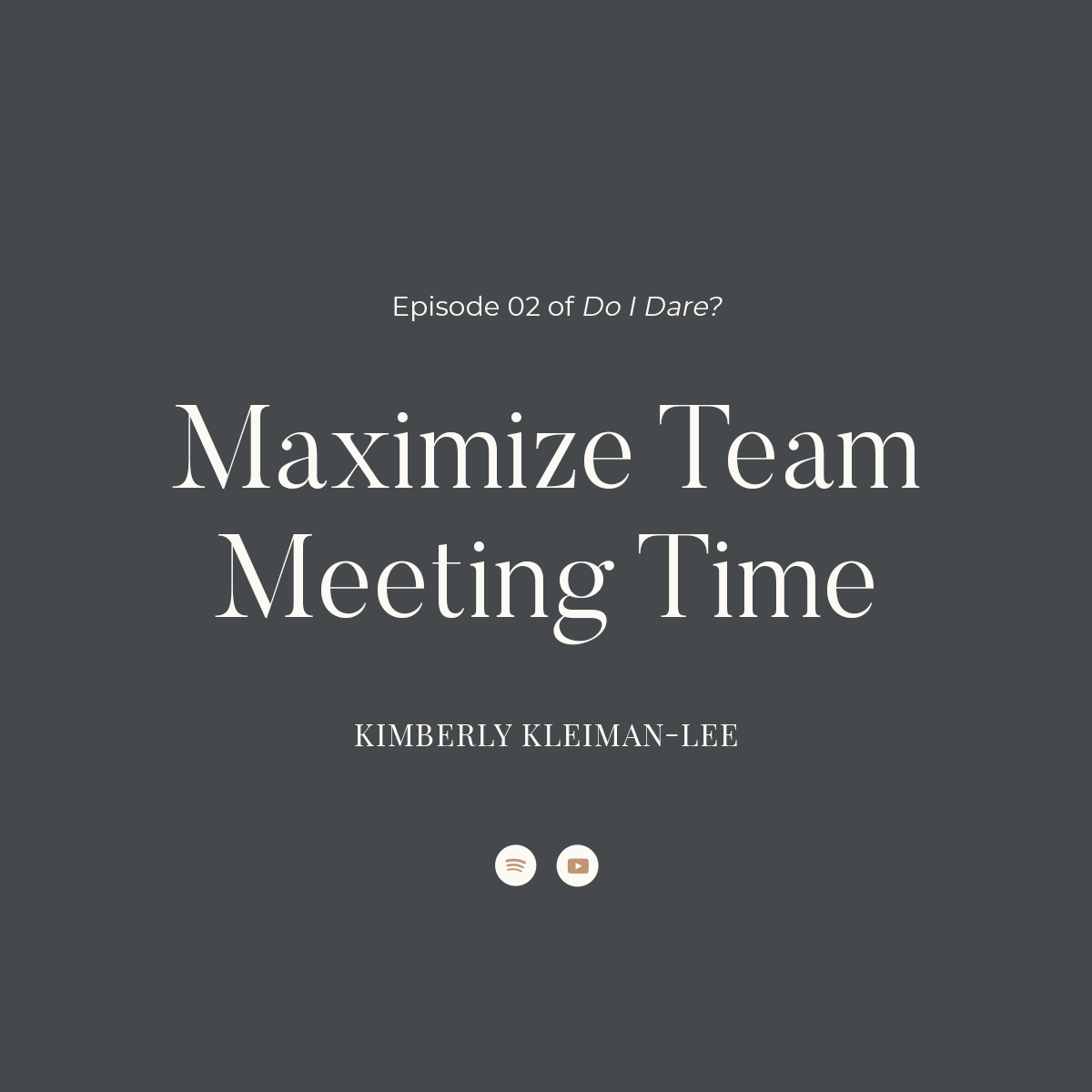 Maximize Team Meeting Time