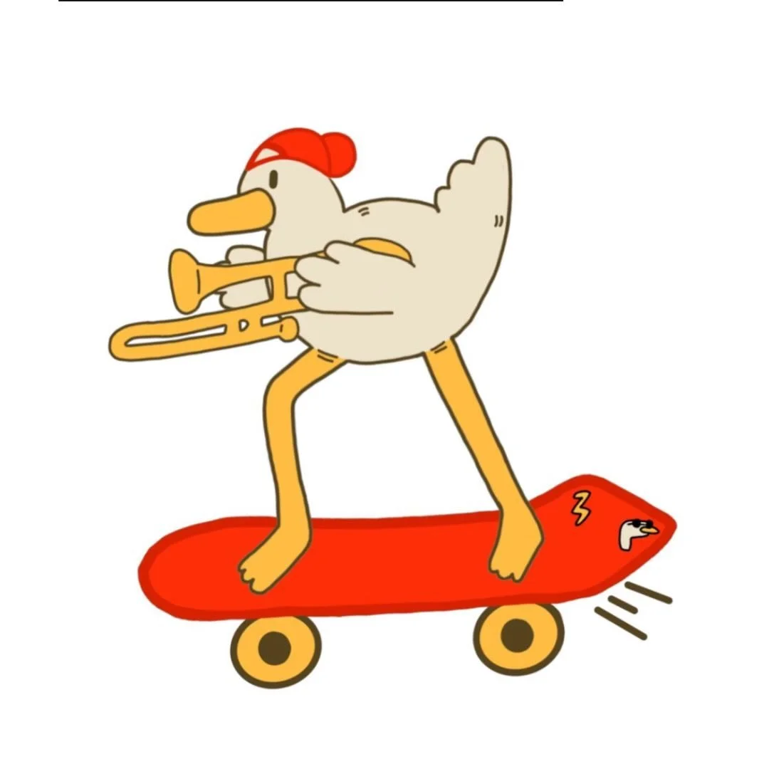 Toney Honk on Saxophone