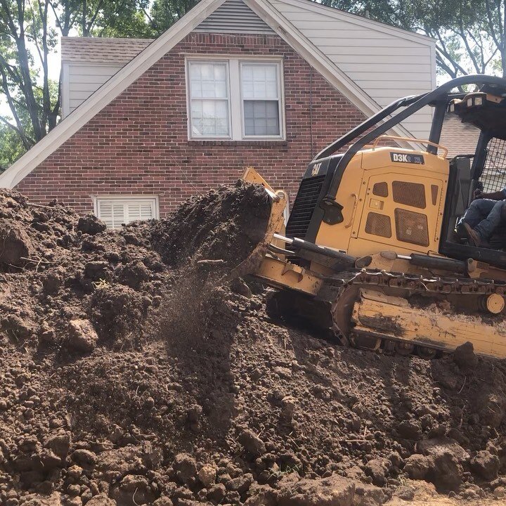 Labor Day laboring! Another way to celebrate? (If the workers want to work we work). Excited to break ground on our newest. Have a safe and happy labor day! 😎🚜