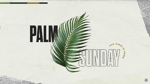Palm Sunday