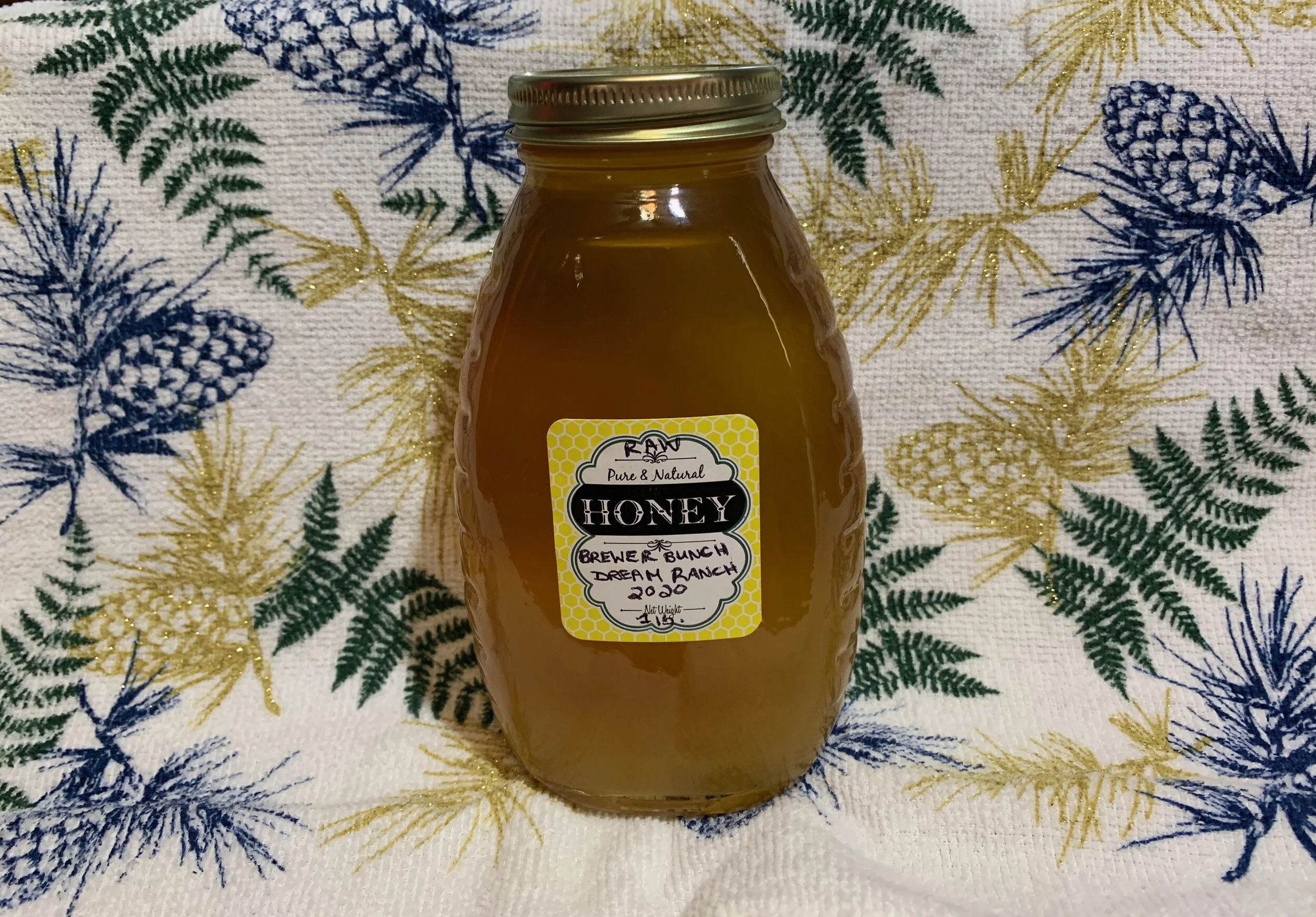 Reiki Infused Raw Wildflower Honey