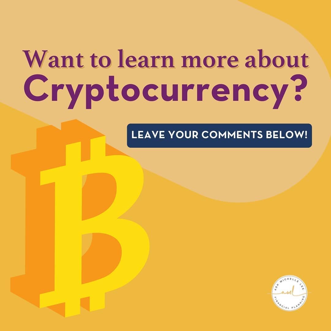 I have been speaking a lot about cryptocurrency on my account lately and many of you have expressed your interests to learn more!

Let me know in the comments below what are some of the topics you'd like for me to touch on further in the coming weeks