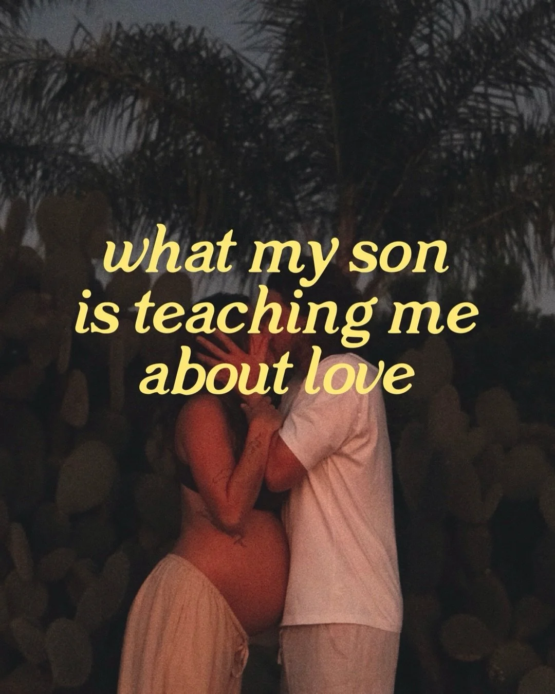 my greatest teacher and love of my life 🤍 thank you for making me a mama.