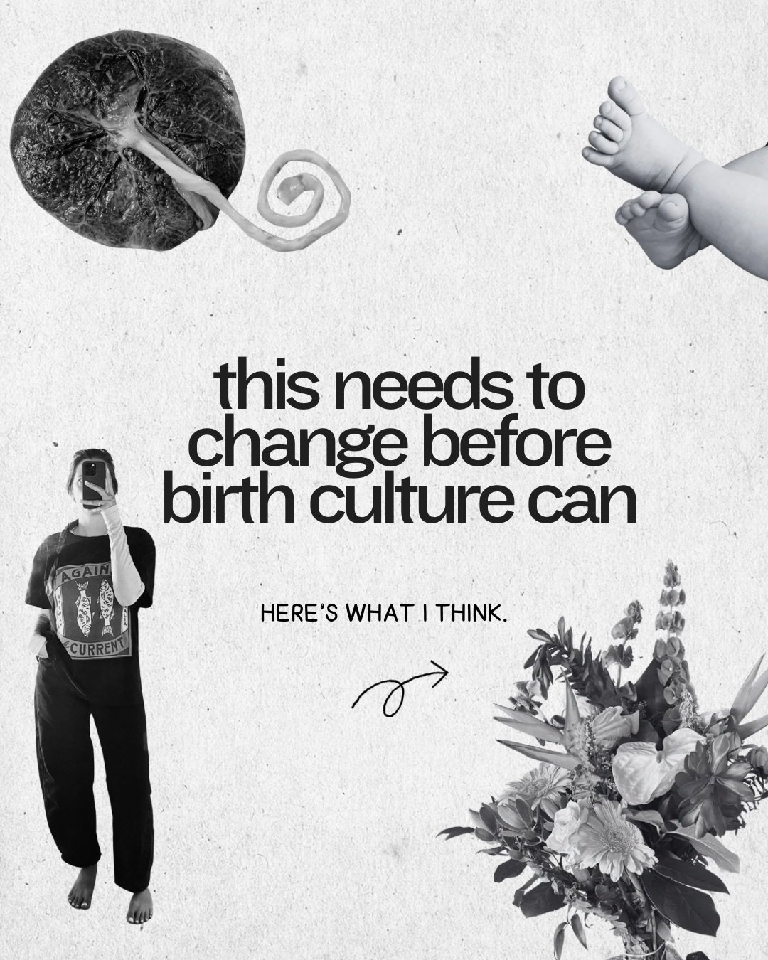I dream of a society where people can think critically about birth, understand the influences acting upon them, and make informed decisions from a place of awareness rather than unconscious inheritance and fear 🤷&zwj;♀️ is that too much to ask for?