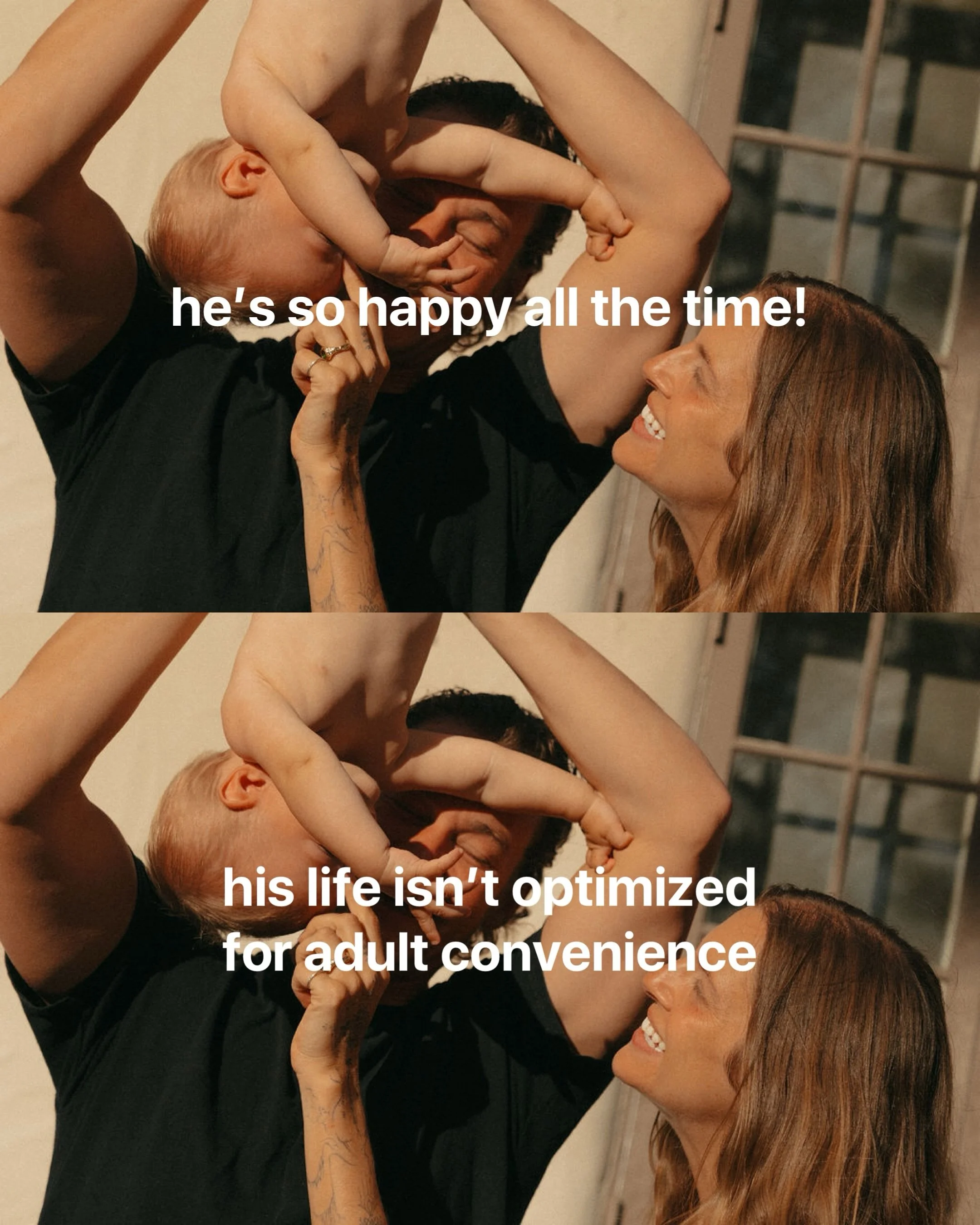 it&rsquo;s almost like babies become what they experience🙃